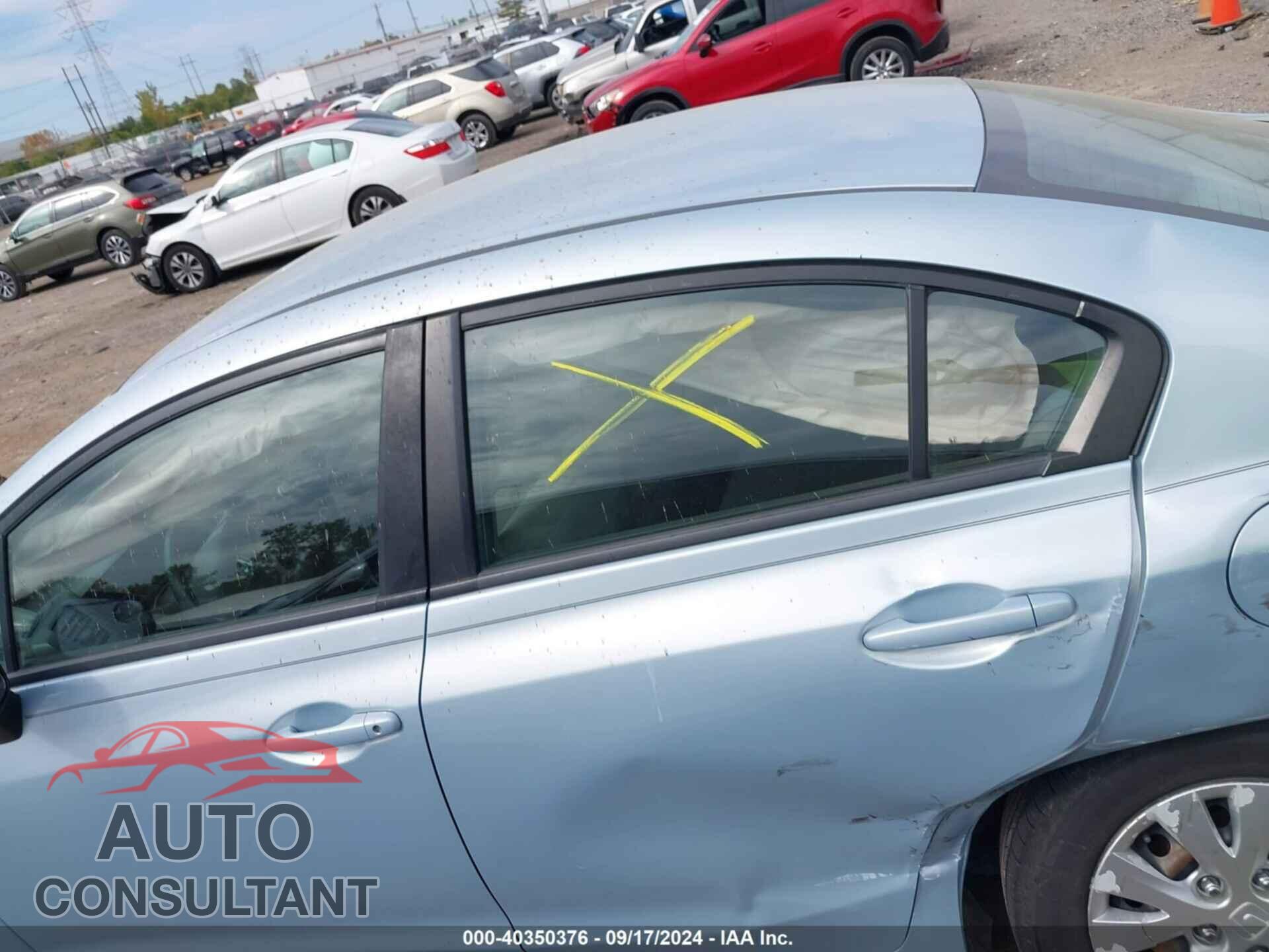 HONDA CIVIC 2012 - 19XFB2F52CE028591