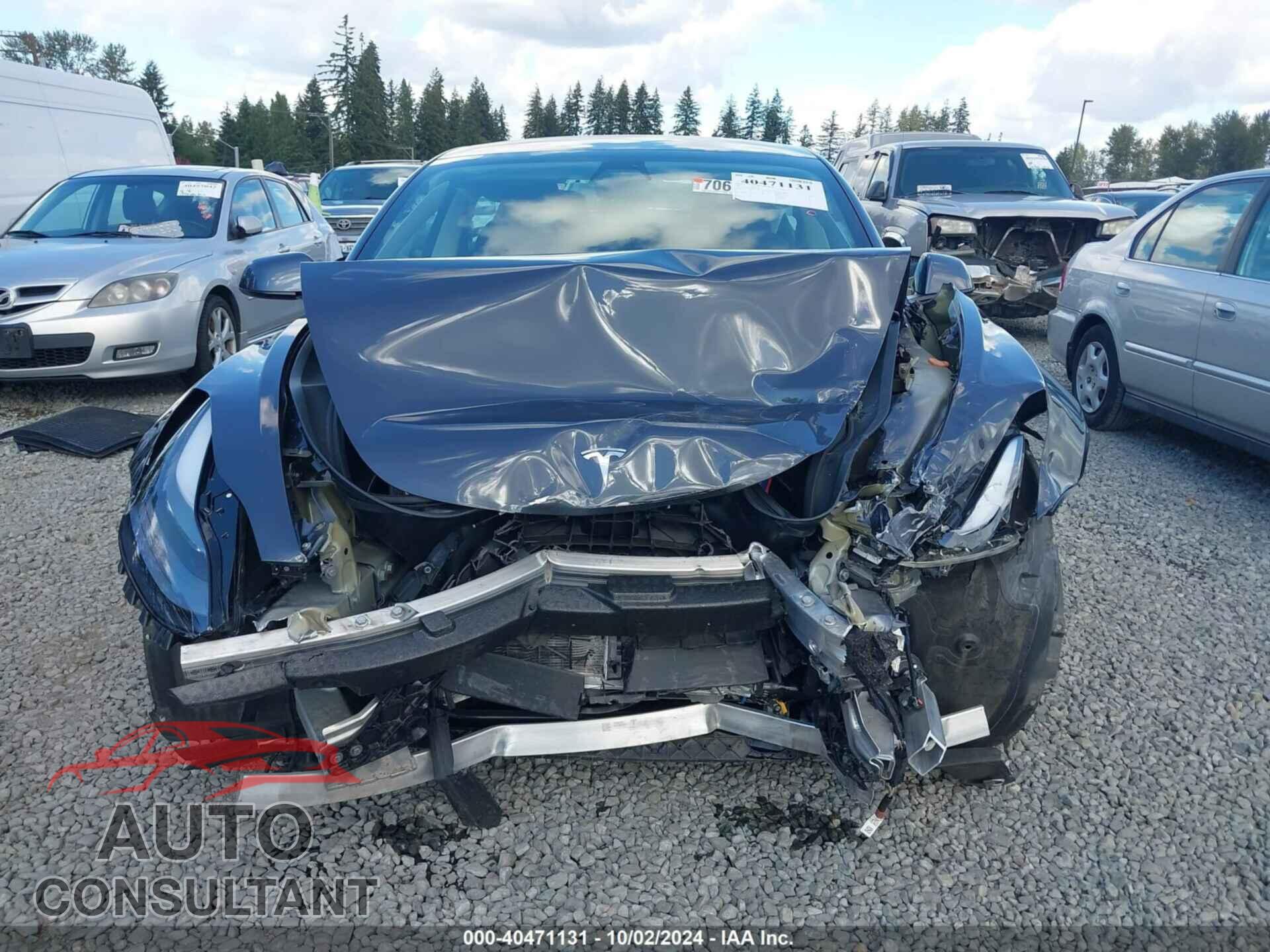 TESLA MODEL 3 2022 - 5YJ3E1EB6NF113037