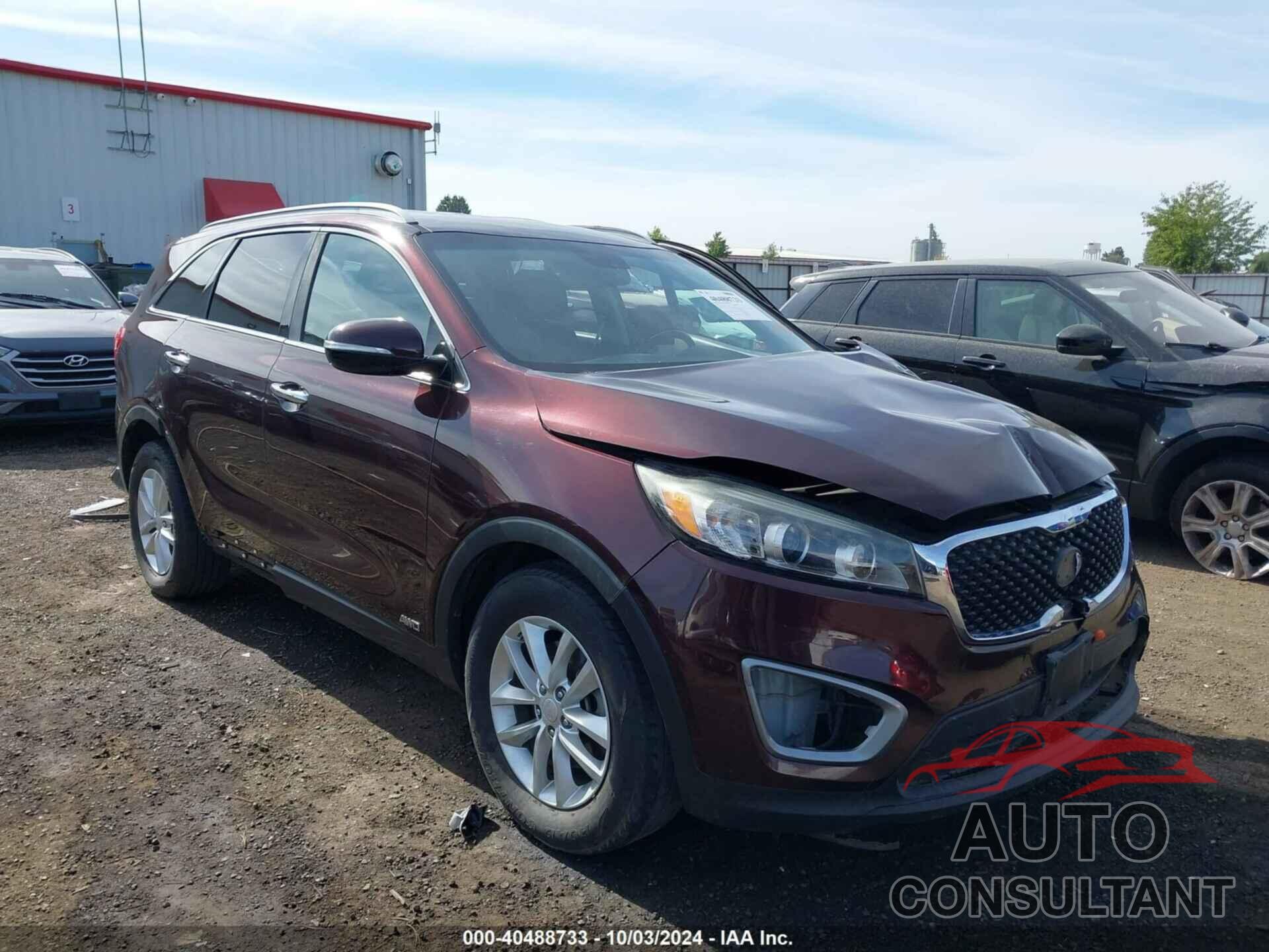 KIA SORENTO 2016 - 5XYPGDA37GG065300