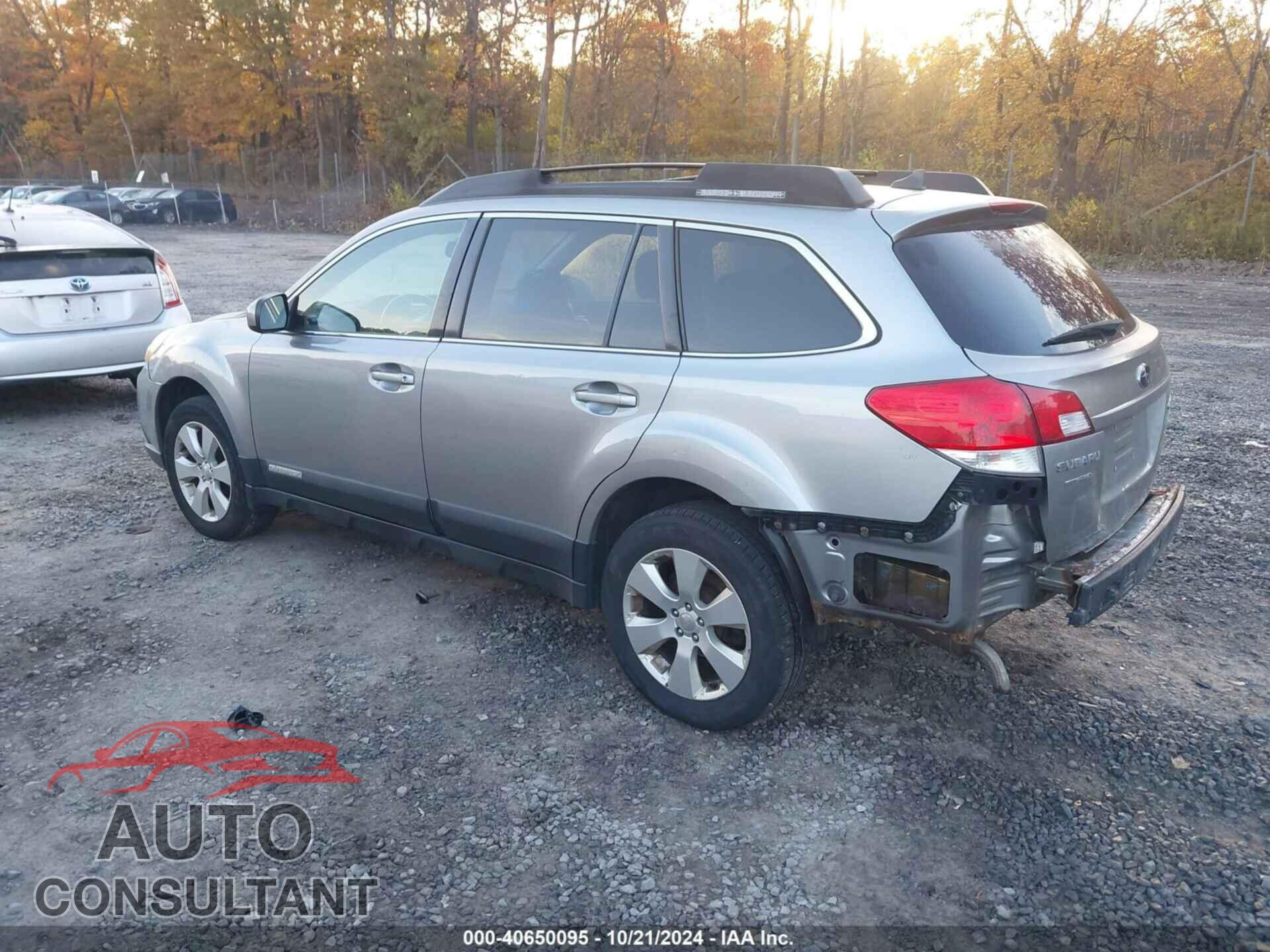 SUBARU OUTBACK 2011 - 4S4BRBKC1B3363857