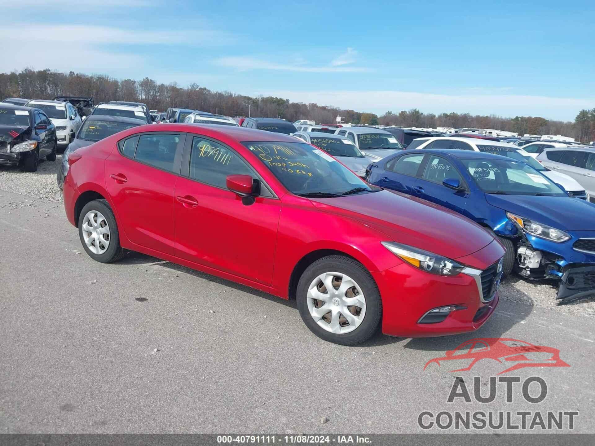 MAZDA MAZDA3 2018 - 3MZBN1U71JM161914