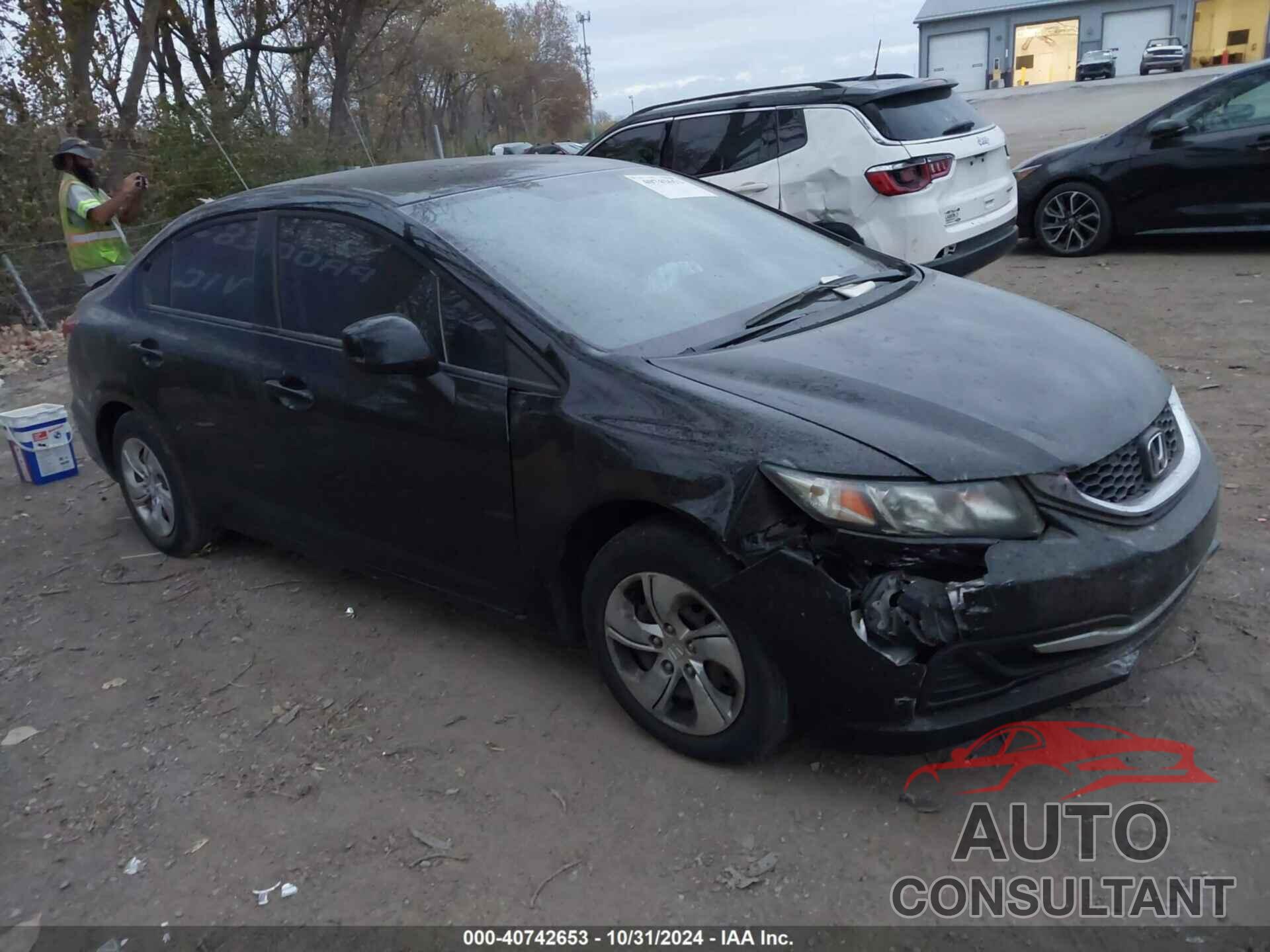 HONDA CIVIC 2013 - 19XFB2F50DE028610