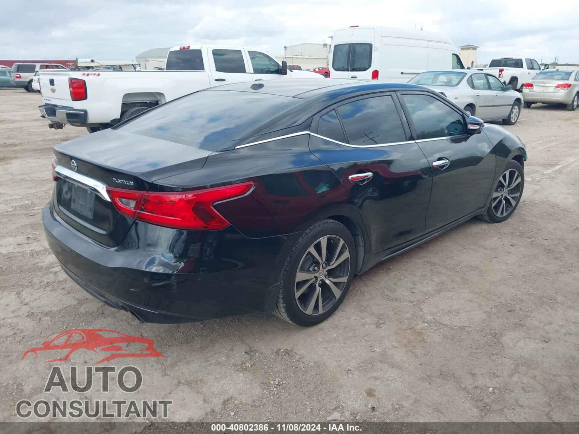 NISSAN MAXIMA 2017 - 1N4AA6AP0HC365553