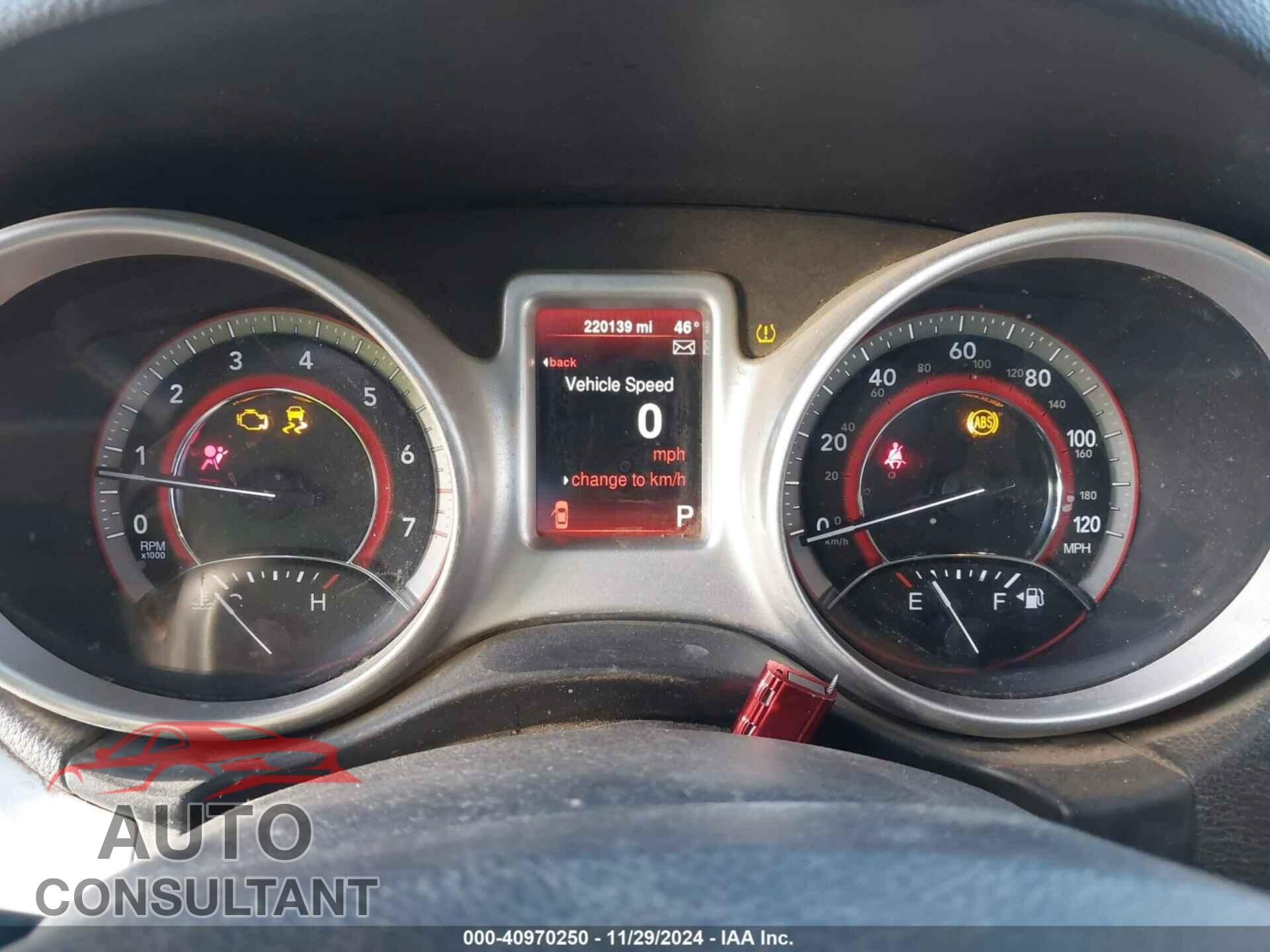 DODGE JOURNEY 2014 - 3C4PDDBG9ET161462
