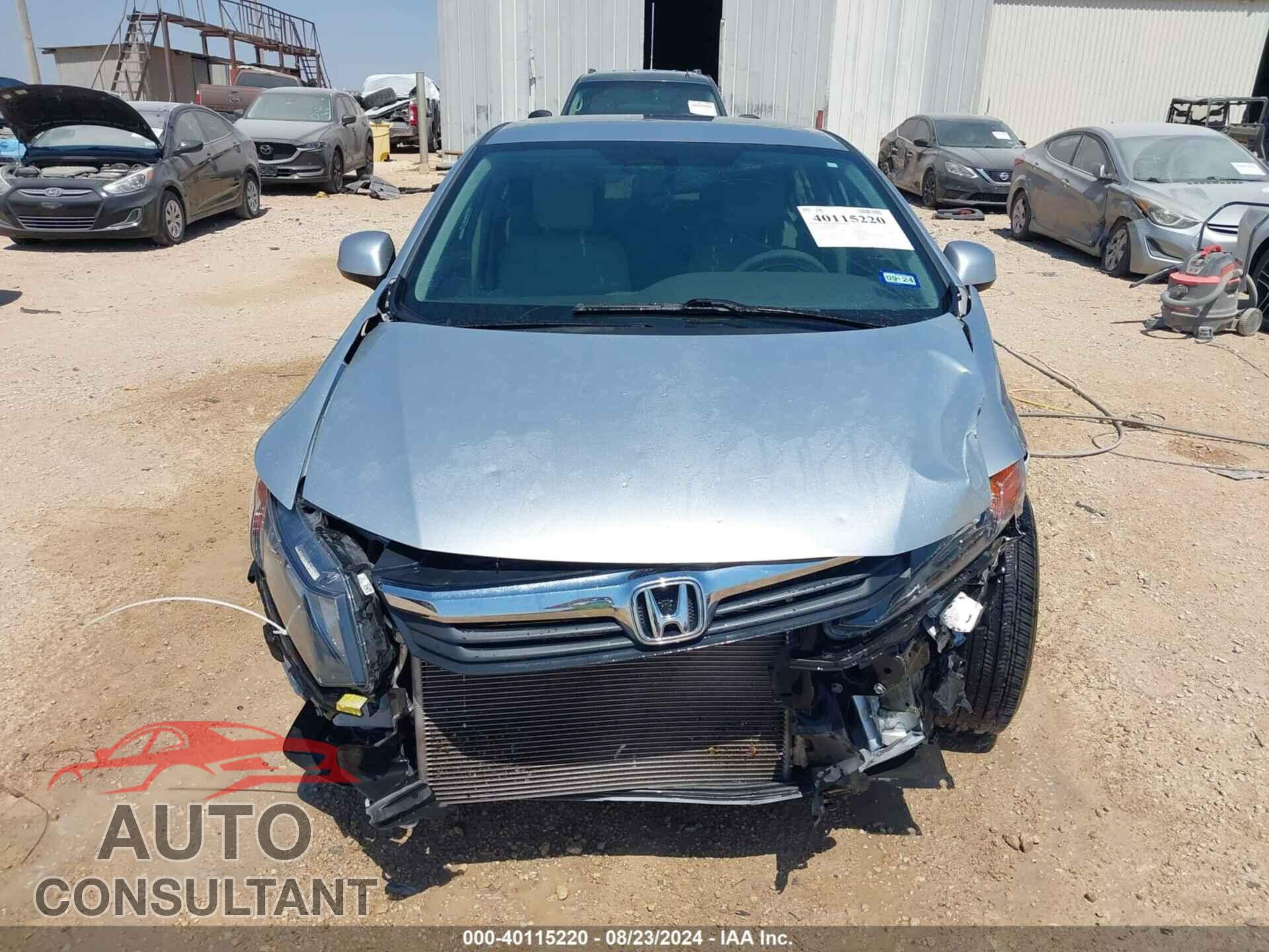 HONDA CIVIC 2012 - 2HGFB2F54CH588151