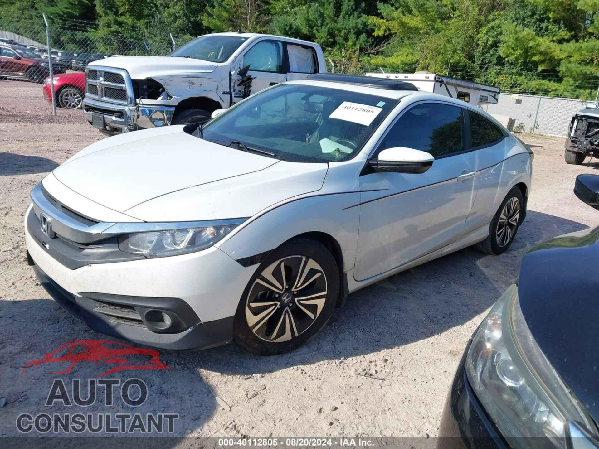 HONDA CIVIC 2017 - 2HGFC3B72HH352132