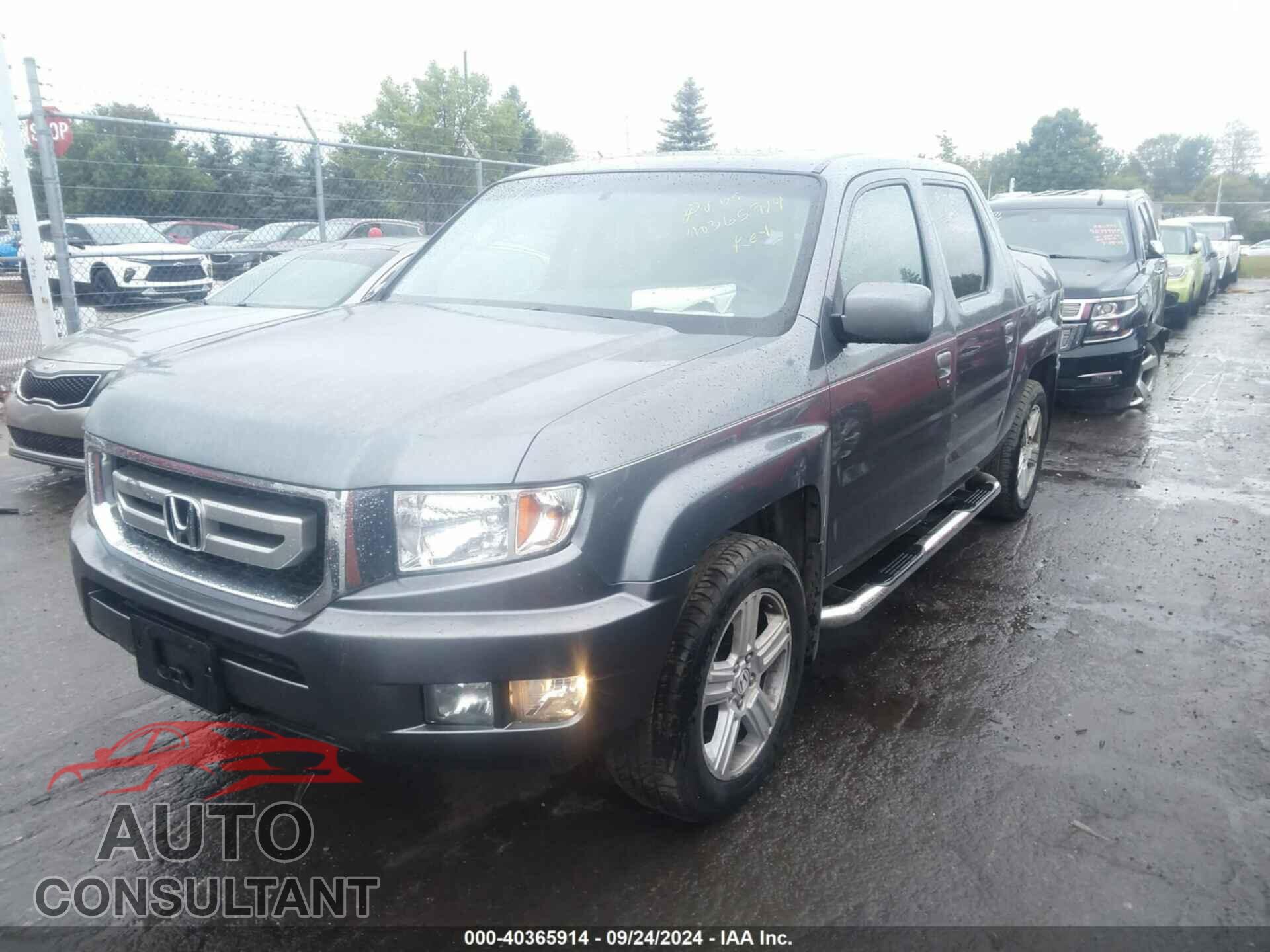 HONDA RIDGELINE 2010 - 5FPYK1F50AB007532