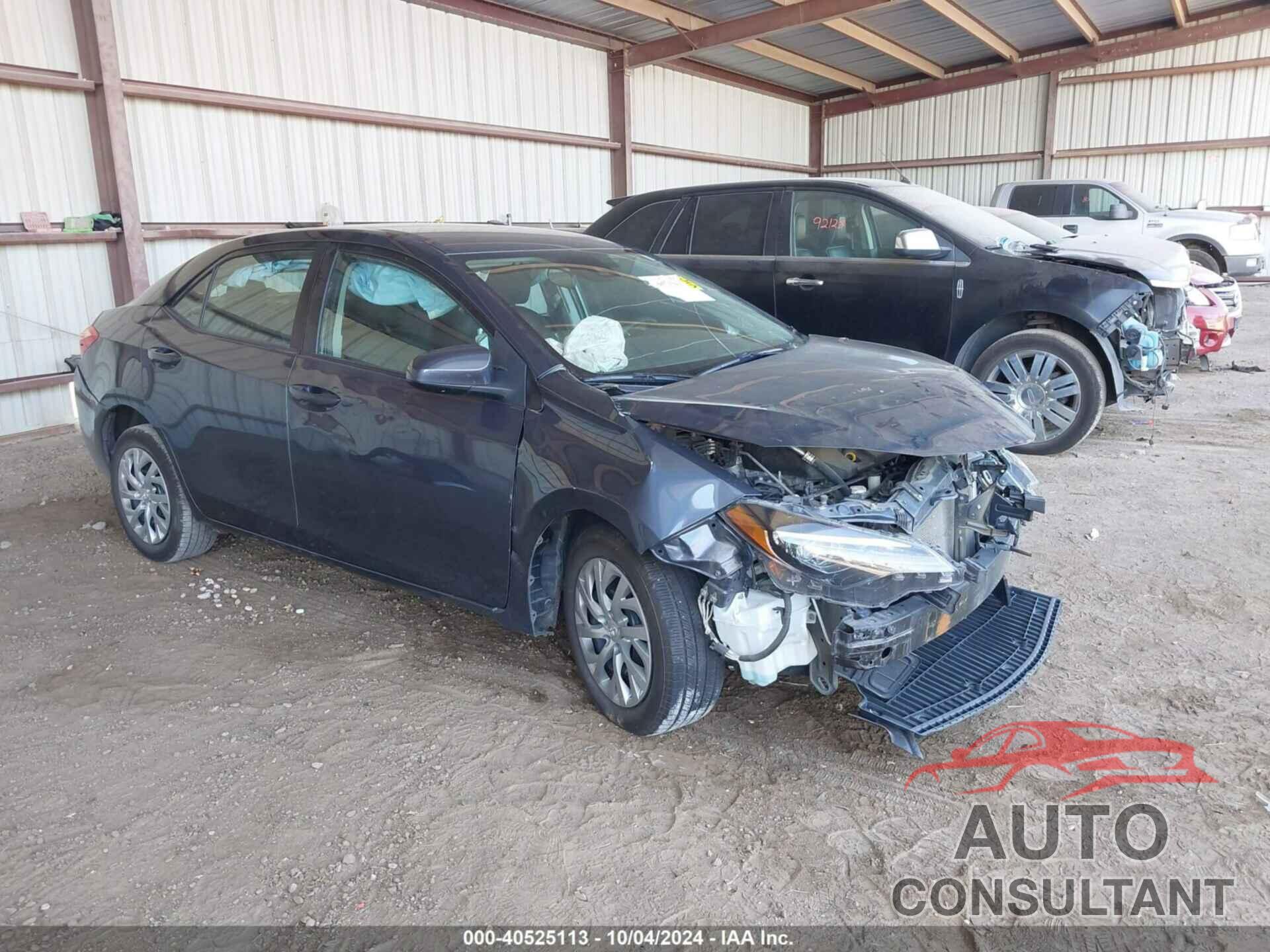 TOYOTA COROLLA 2018 - 5YFBURHE0JP821060