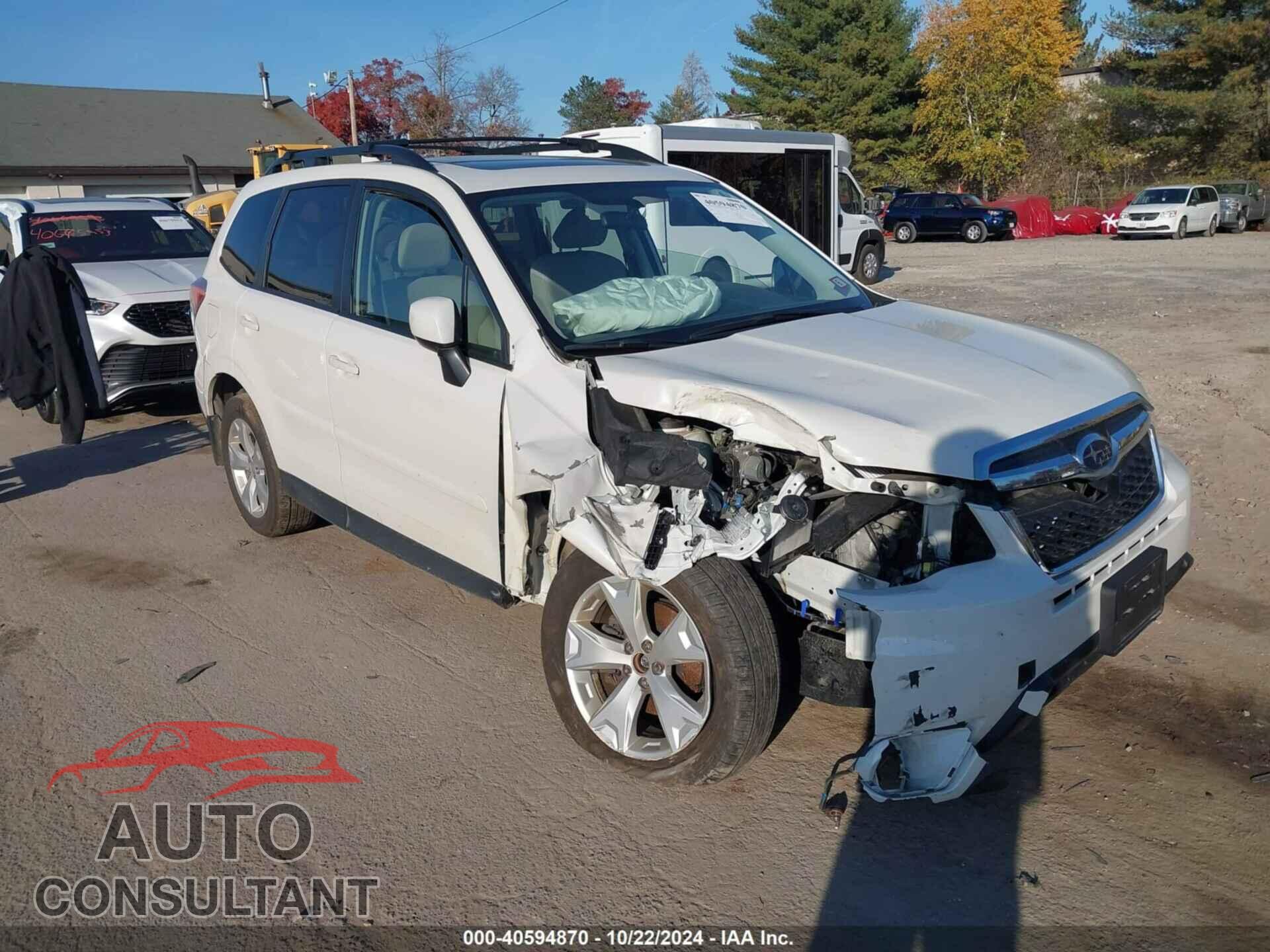 SUBARU FORESTER 2016 - JF2SJADC6GH558965