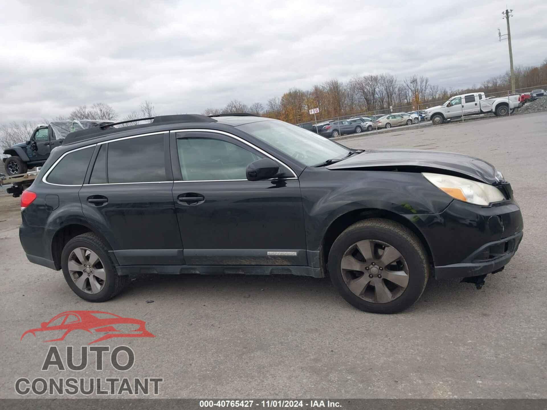 SUBARU OUTBACK 2010 - 4S4BRBEC0A3350544