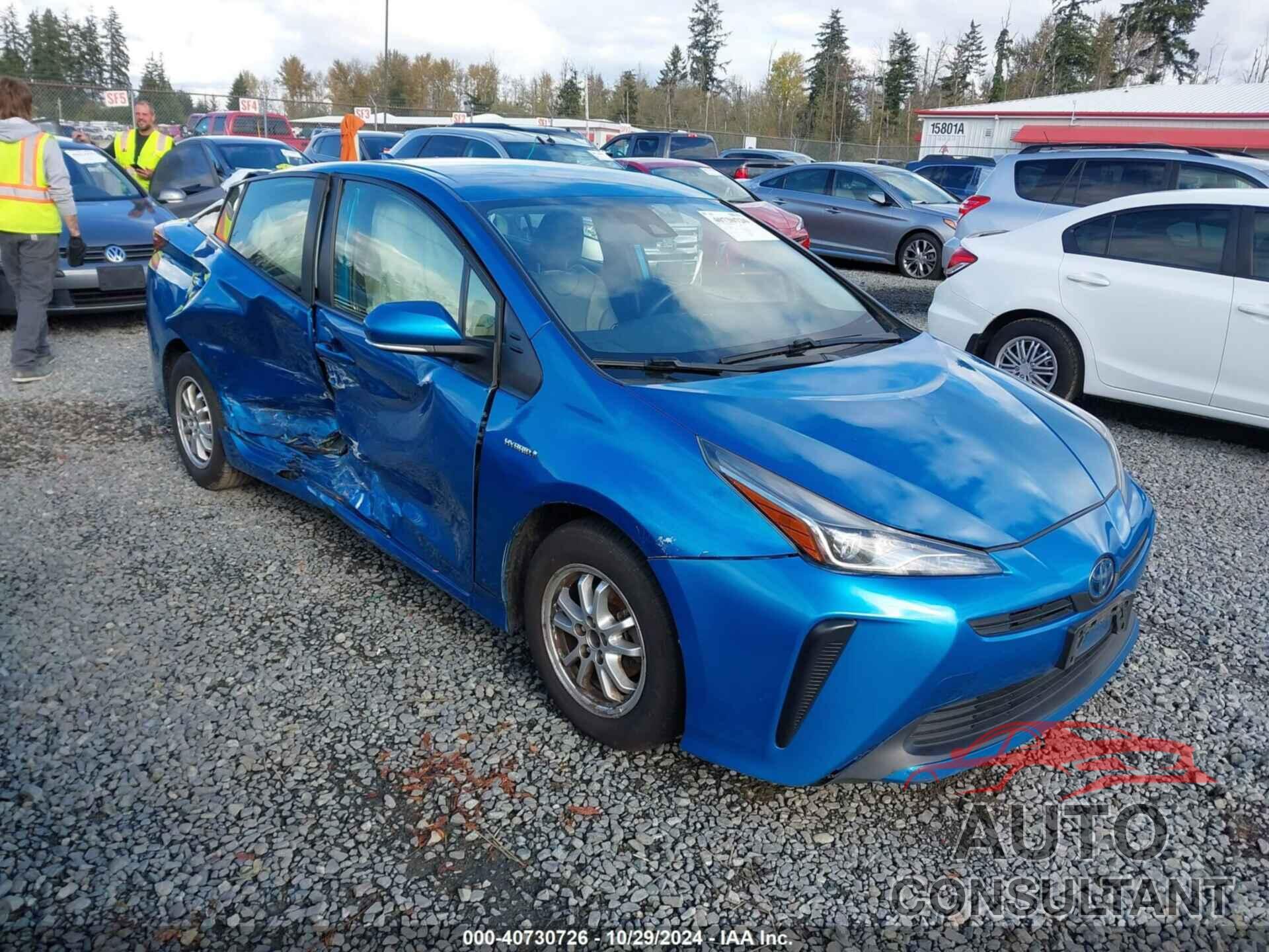 TOYOTA PRIUS 2019 - JTDKARFU4K3087892