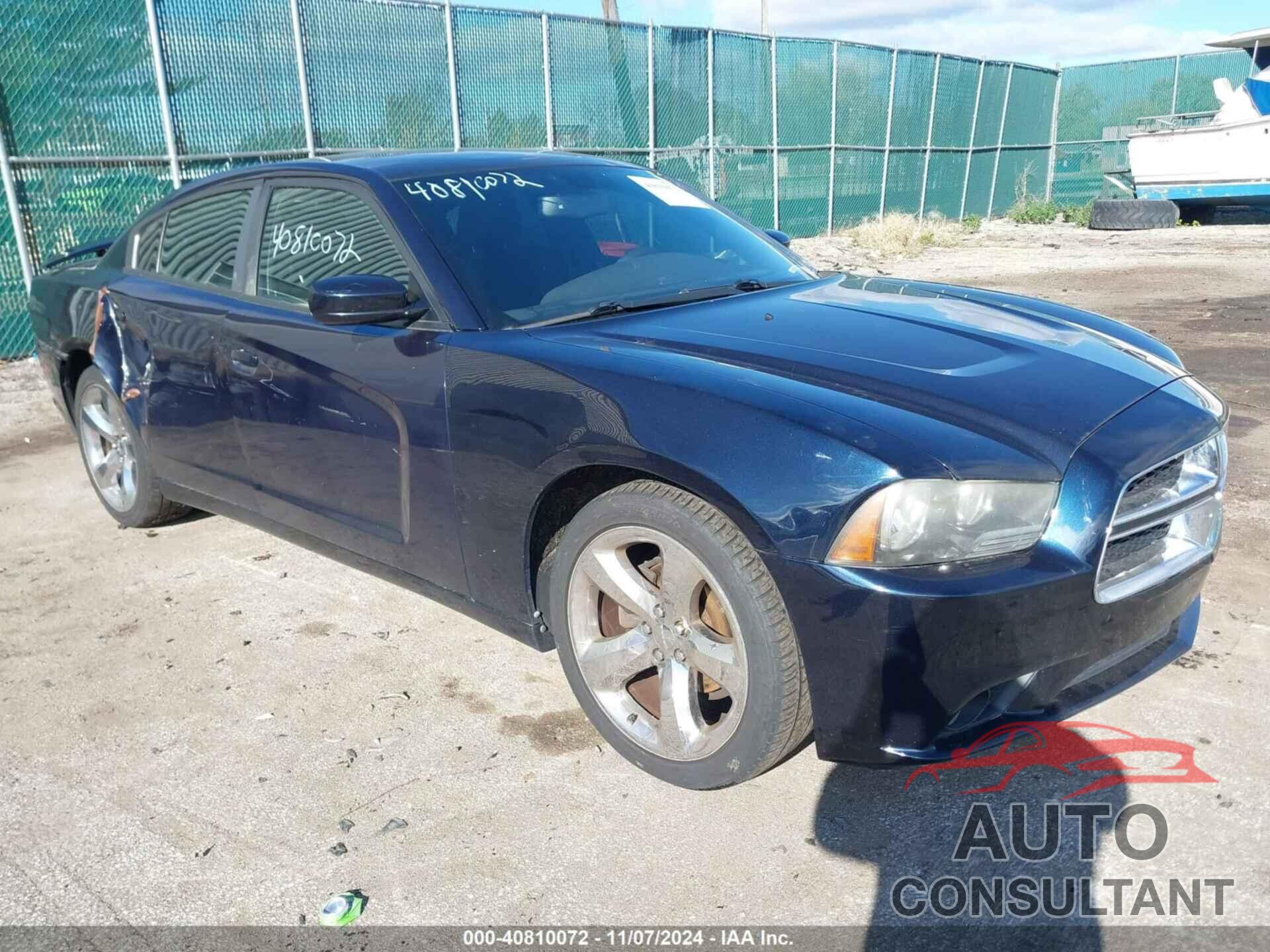 DODGE CHARGER 2012 - 2C3CDXHGXCH191085