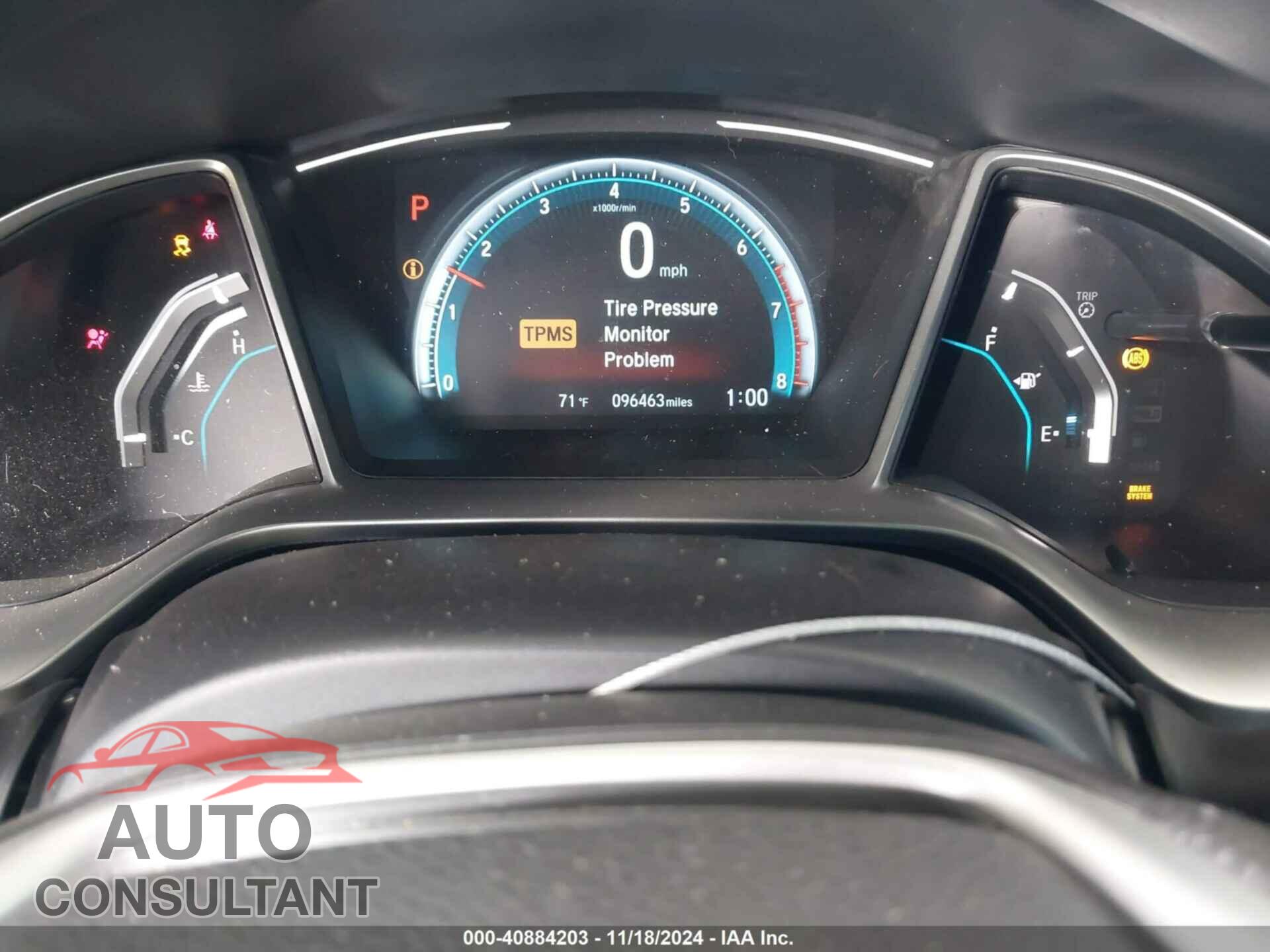 HONDA CIVIC 2017 - 2HGFC3B34HH362853