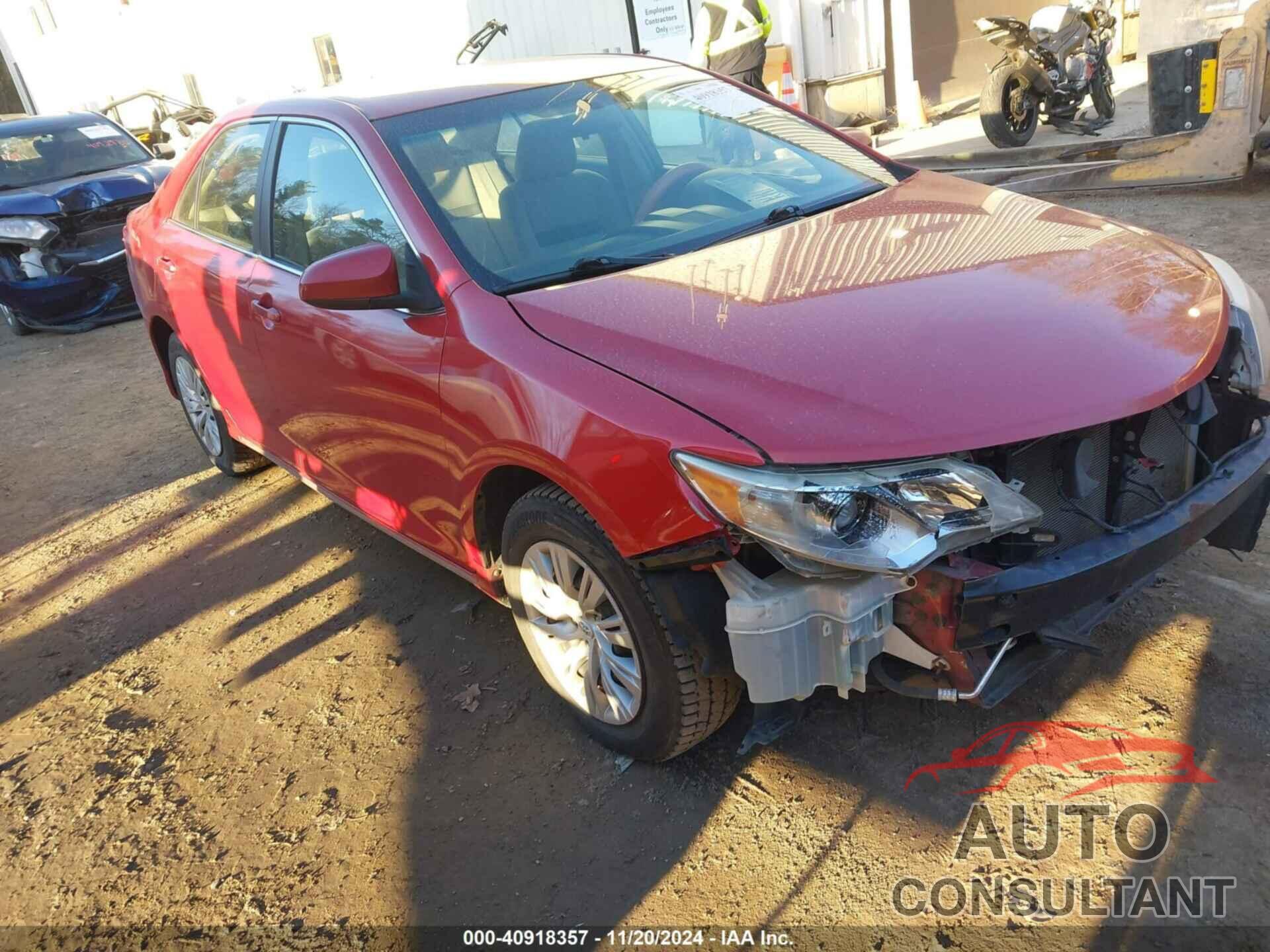 TOYOTA CAMRY 2012 - 4T1BF1FK0CU579182