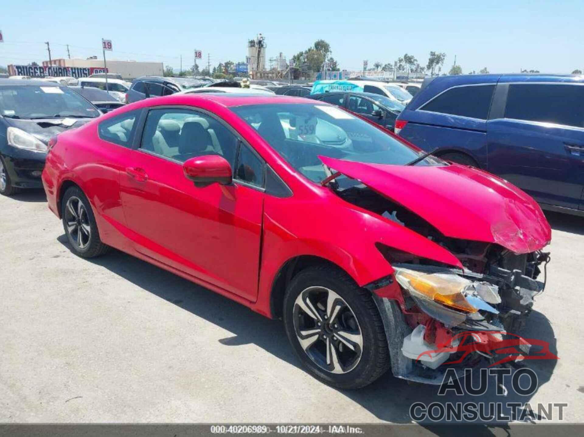 HONDA CIVIC 2014 - 2HGFG3B87EH509470