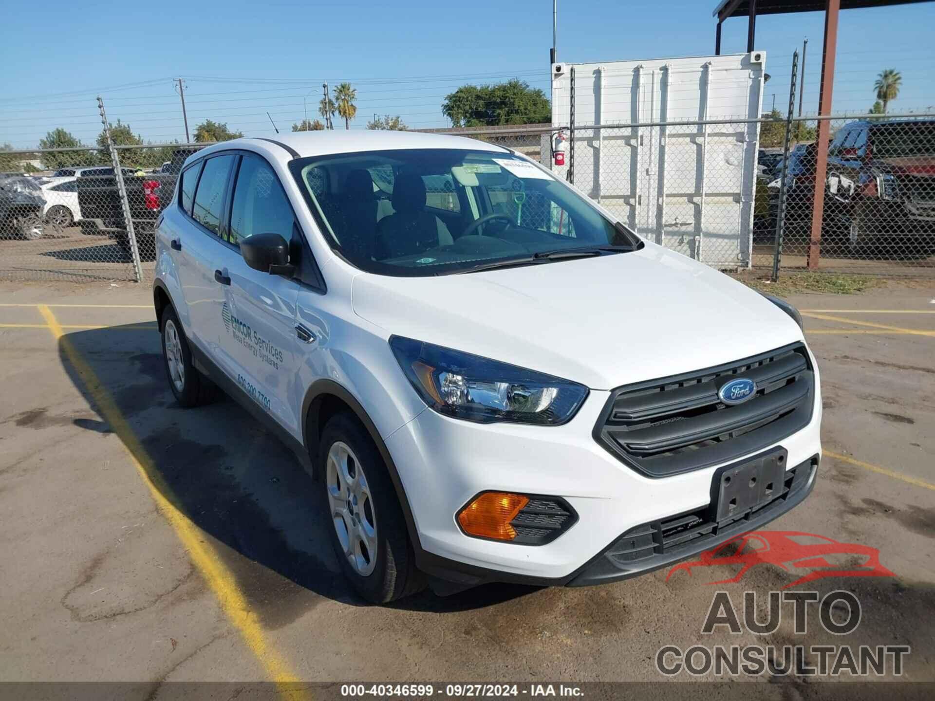 FORD ESCAPE 2019 - 1FMCU0F74KUA25075