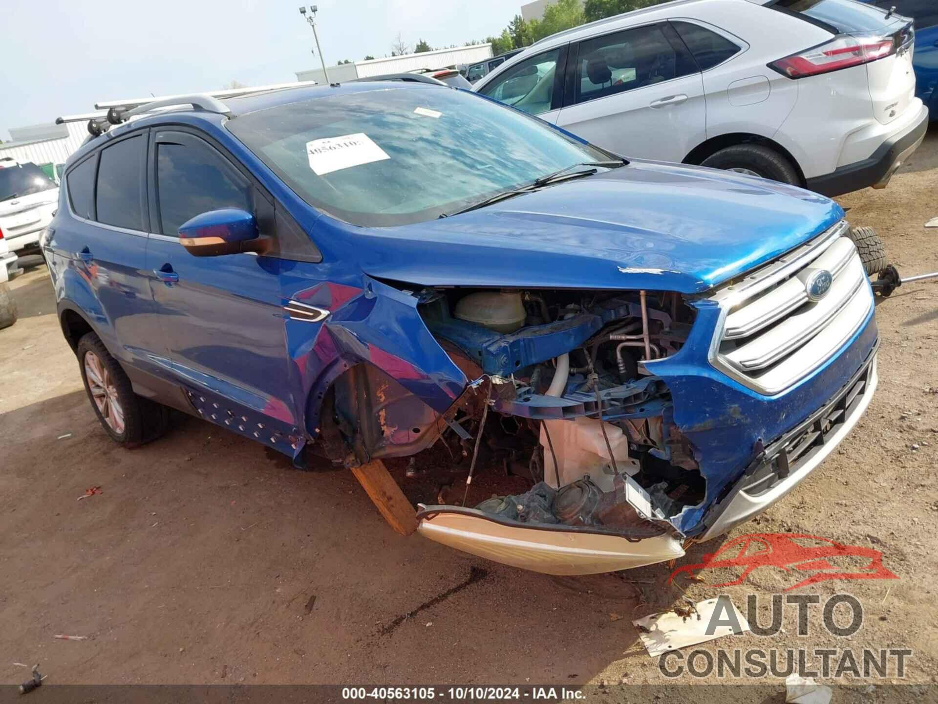 FORD ESCAPE 2017 - 1FMCU9J95HUB80465