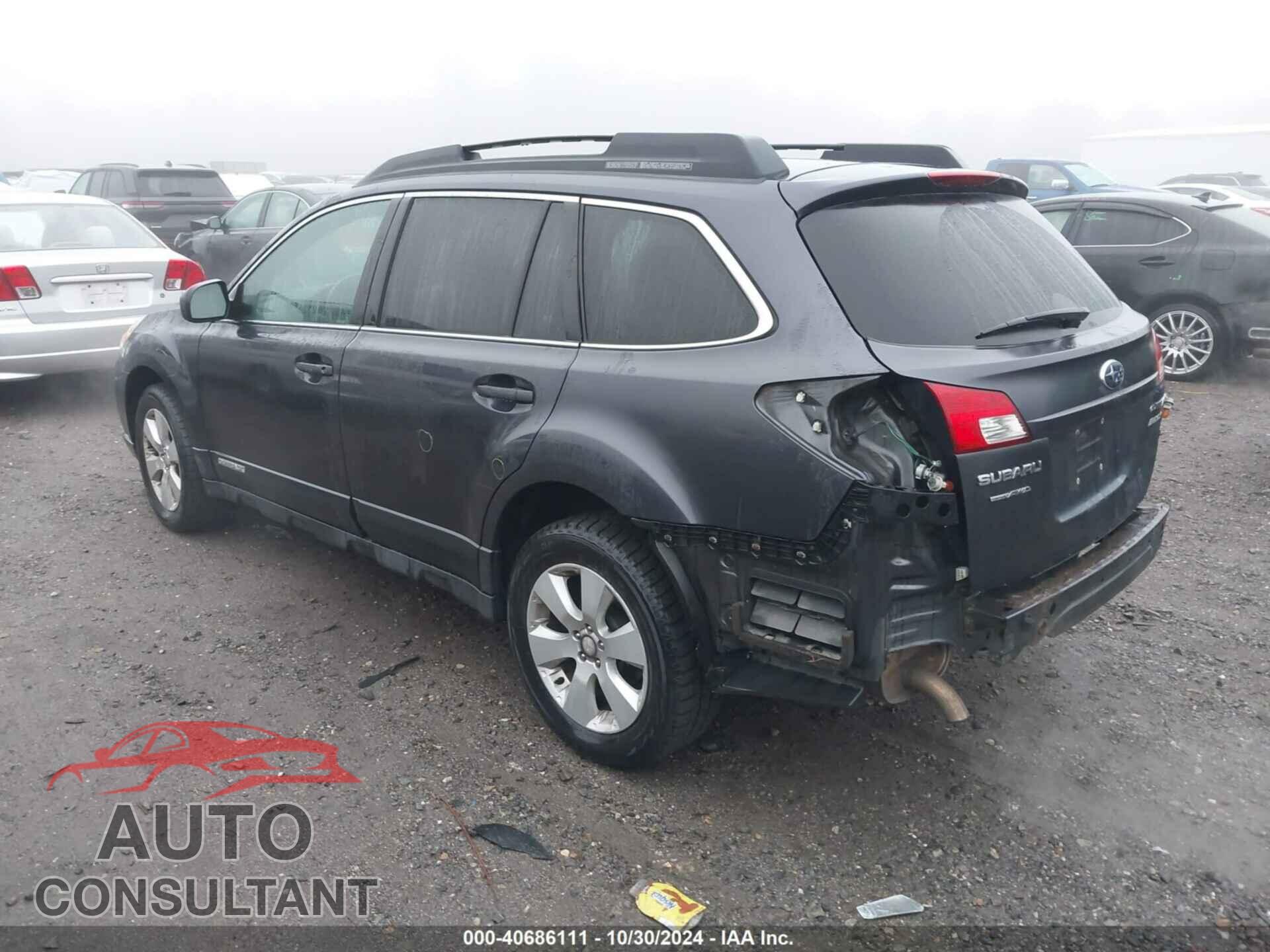 SUBARU OUTBACK 2011 - 4S4BRBCC9B3370876