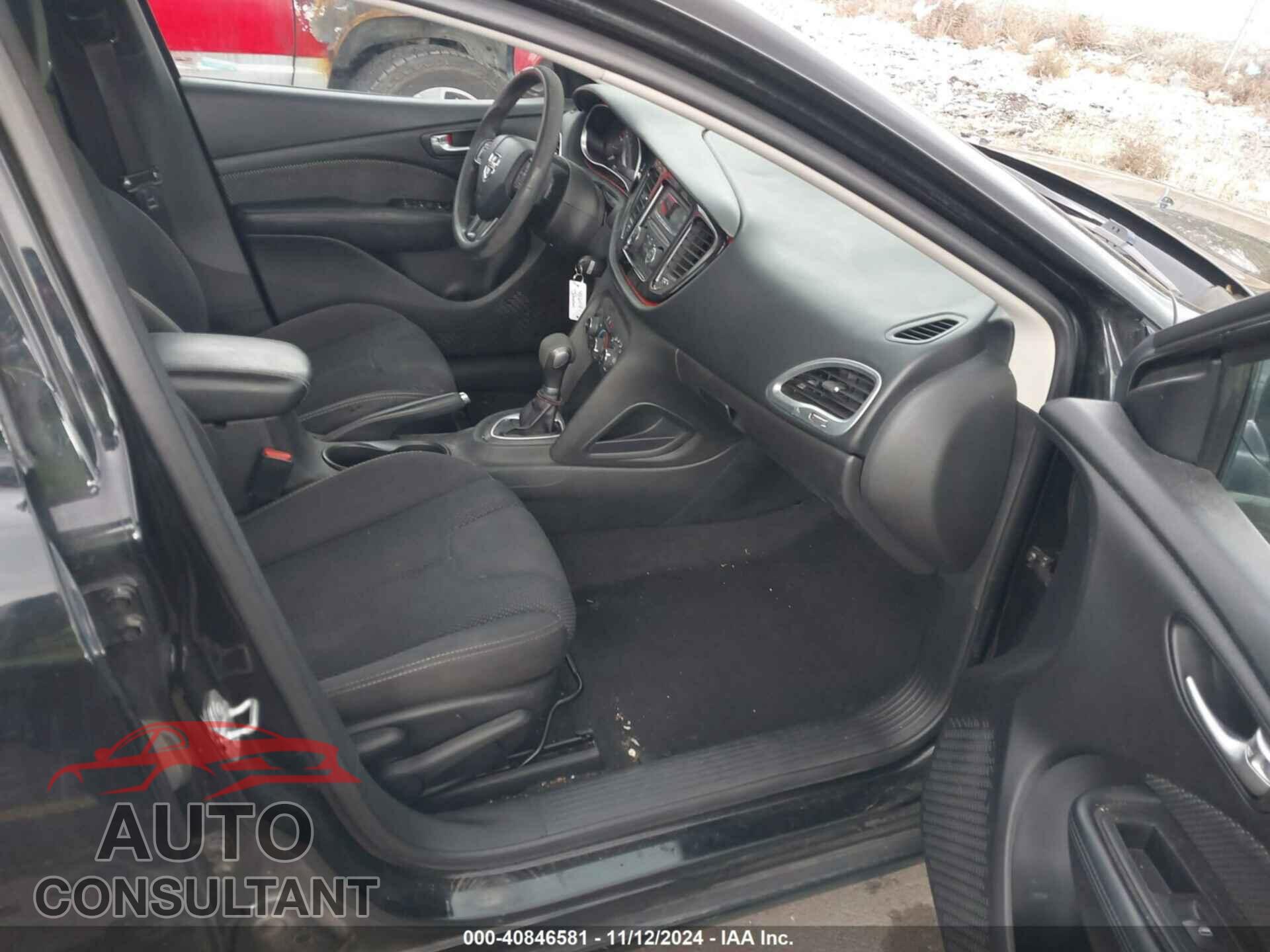 DODGE DART 2015 - 1C3CDFBBXFD336621
