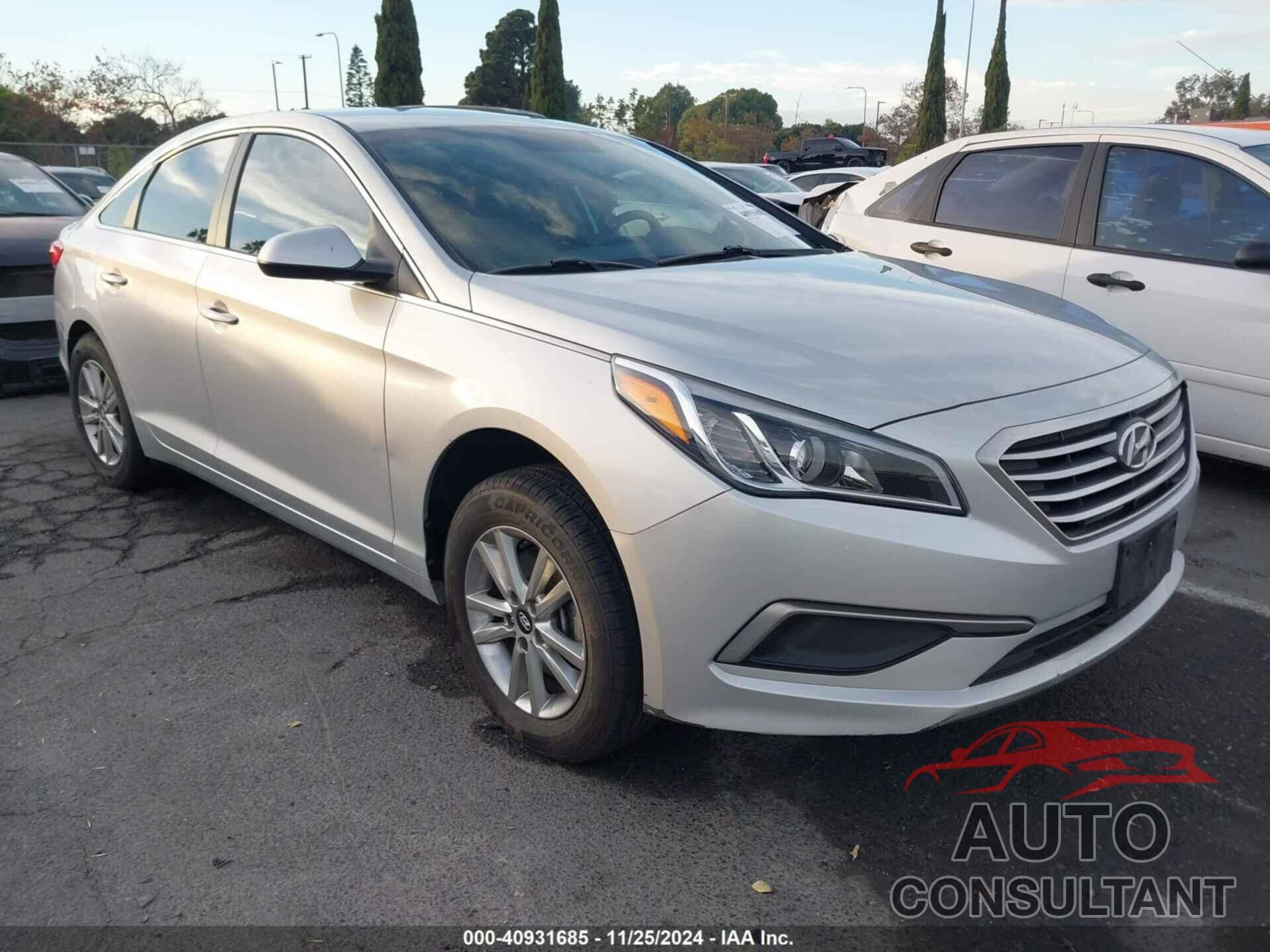 HYUNDAI SONATA 2017 - 5NPE24AF2HH593661