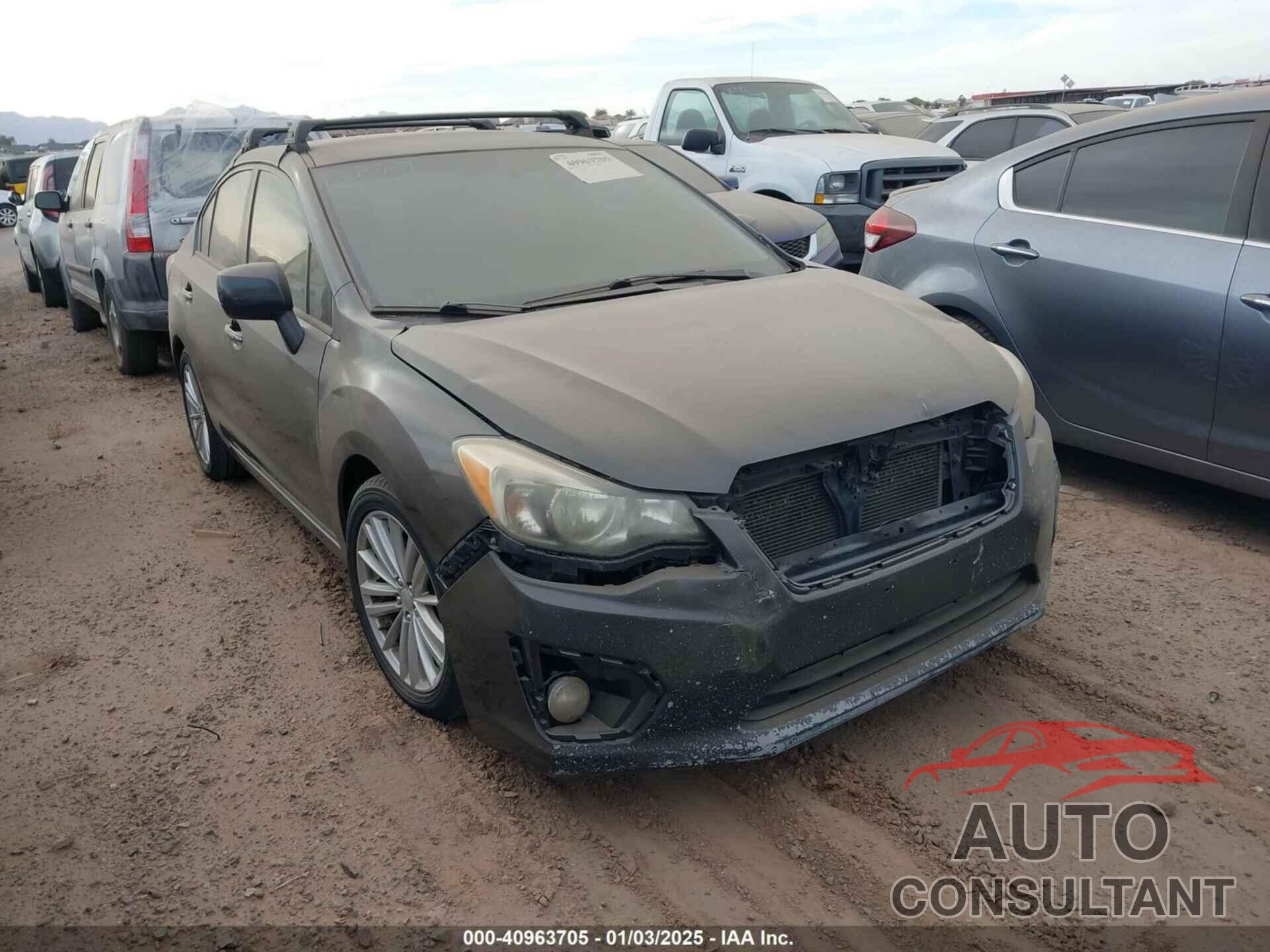 SUBARU IMPREZA 2013 - JF1GJAH69DH012459