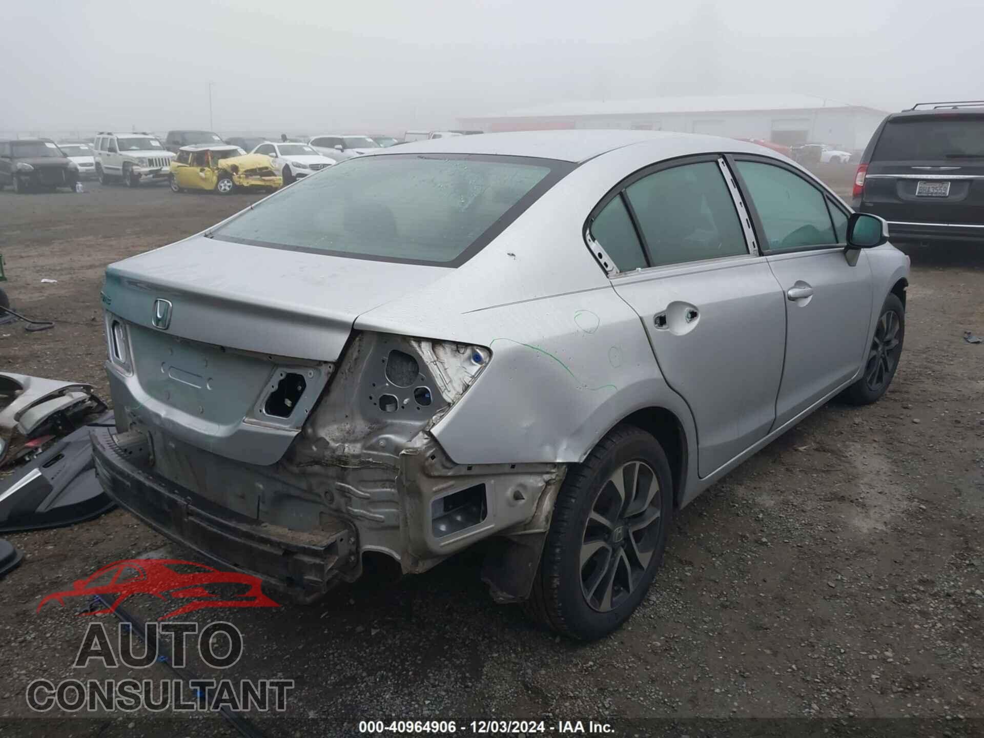 HONDA CIVIC 2013 - 19XFB2F82DE226678
