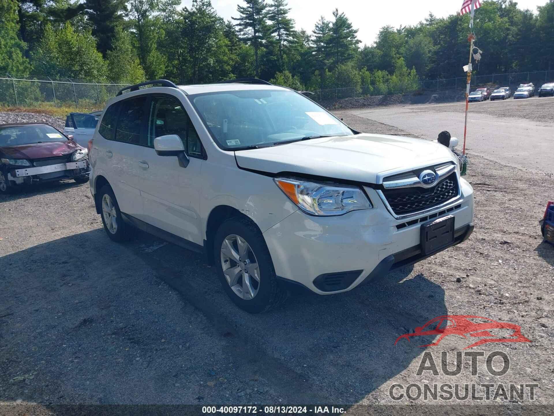 SUBARU FORESTER 2016 - JF2SJADC0GH531731