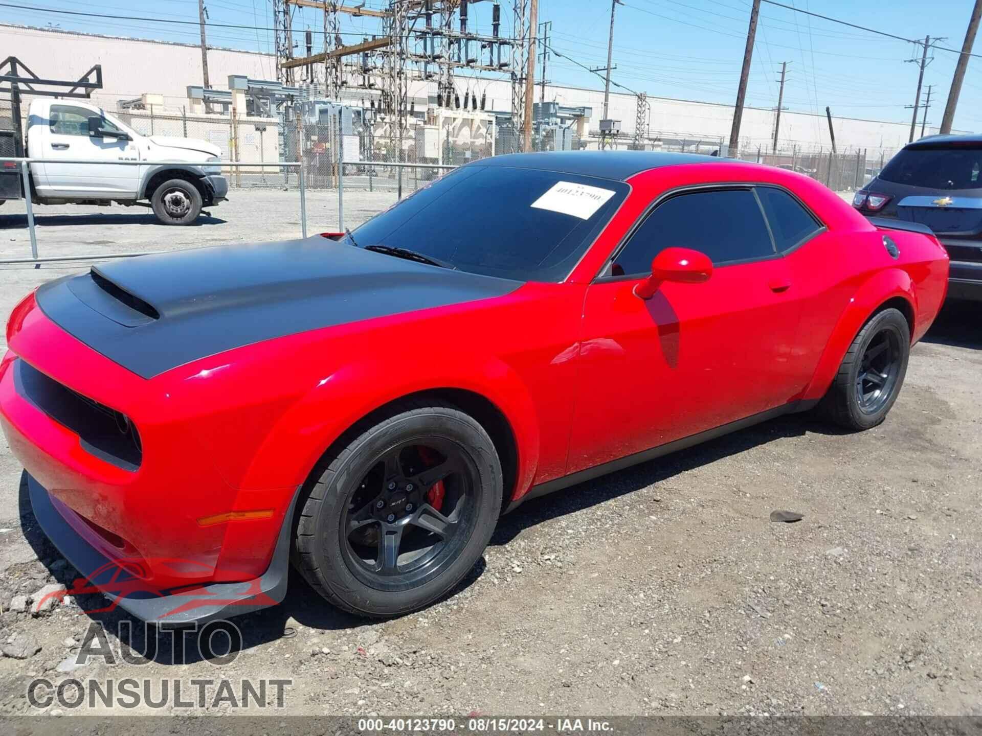 DODGE CHALLENGER 2018 - 2C3CDZH95JH102288