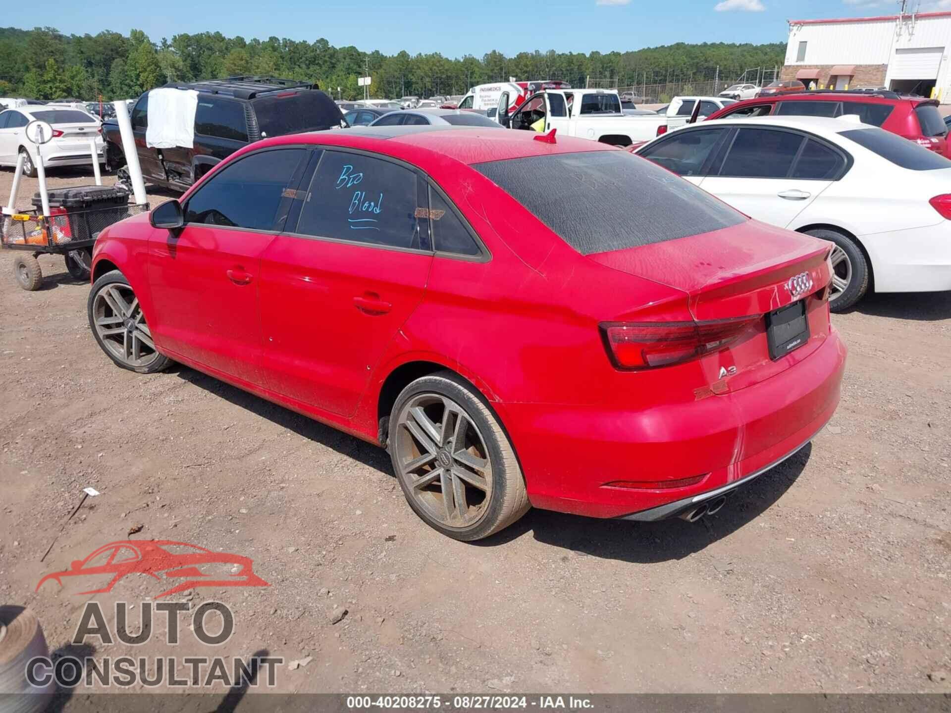 AUDI A3 2018 - WAUAUGFF8J1026237