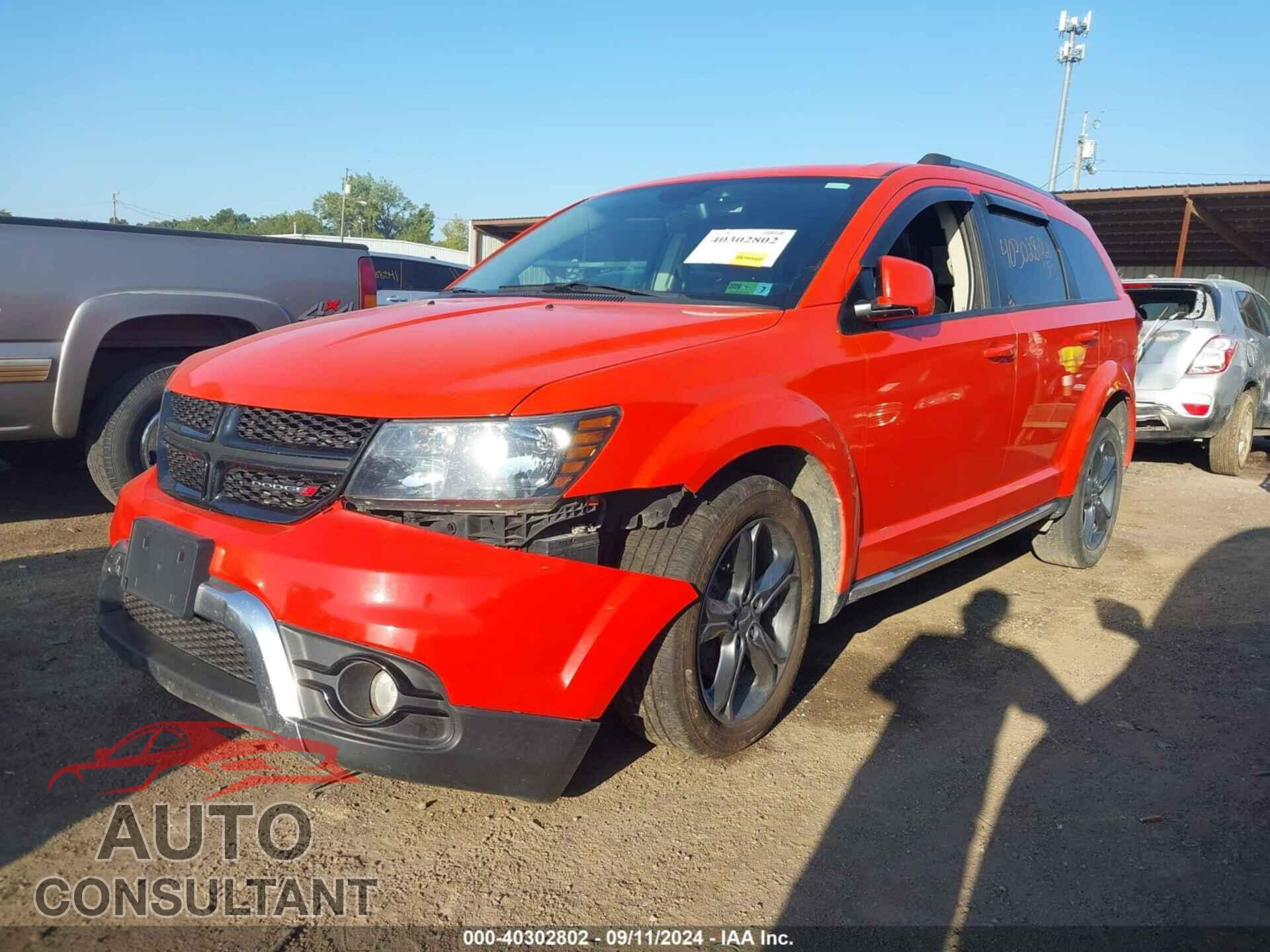 DODGE JOURNEY 2017 - 3C4PDDGG5HT623528