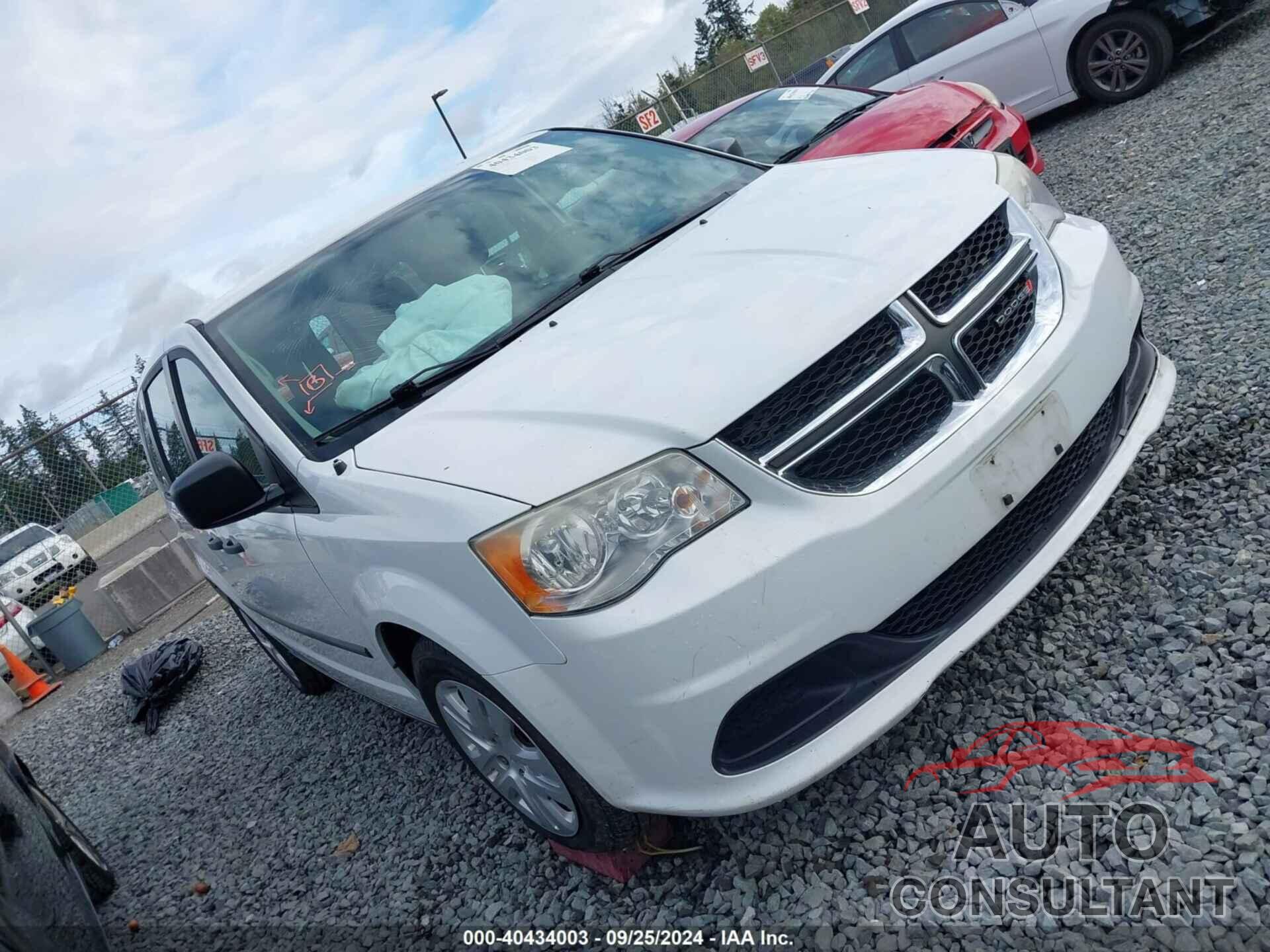 DODGE GRAND CARAVAN 2014 - 2C4RDGBG3ER162460