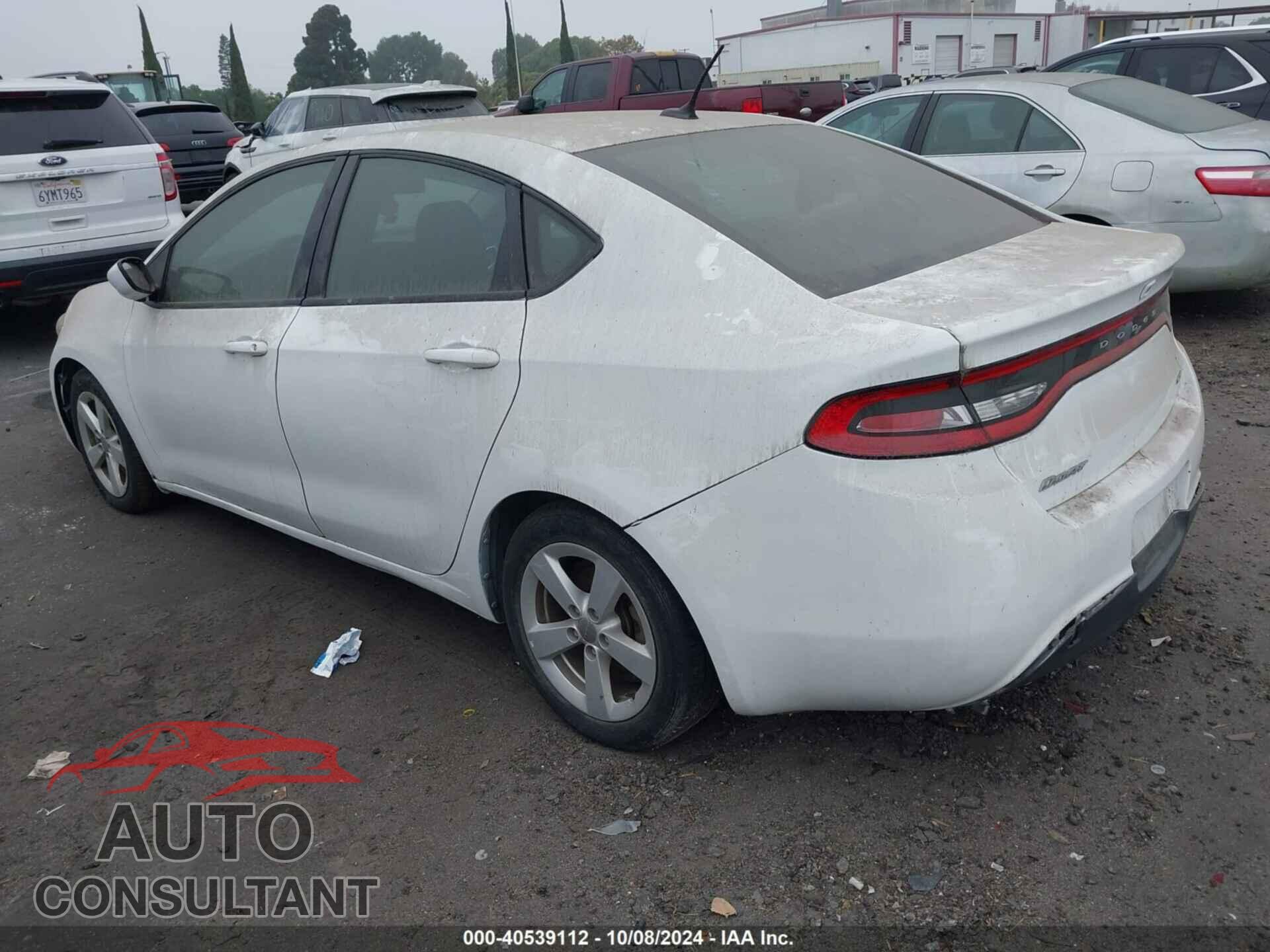 DODGE DART 2016 - 1C3CDFBB9GD517064