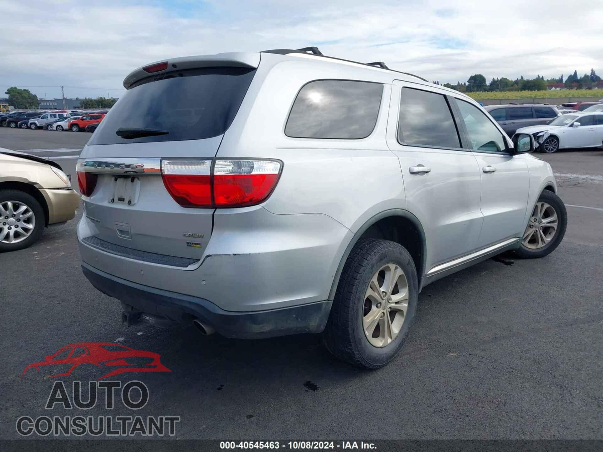 DODGE DURANGO 2011 - 1D4RD4GG0BC666947