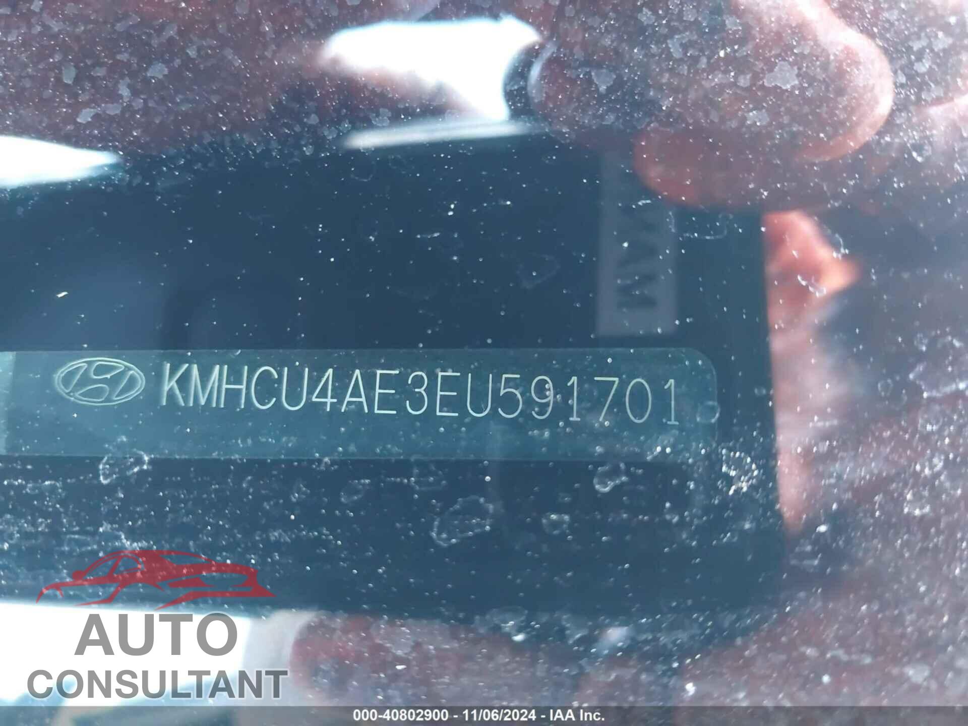 HYUNDAI ACCENT 2014 - KMHCU4AE3EU591701