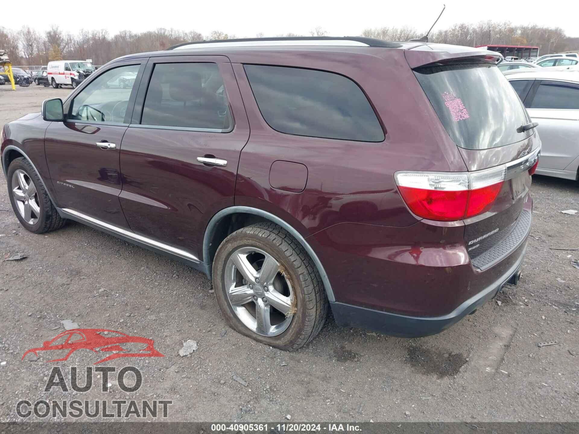 DODGE DURANGO 2012 - 1C4SDJET6CC183073