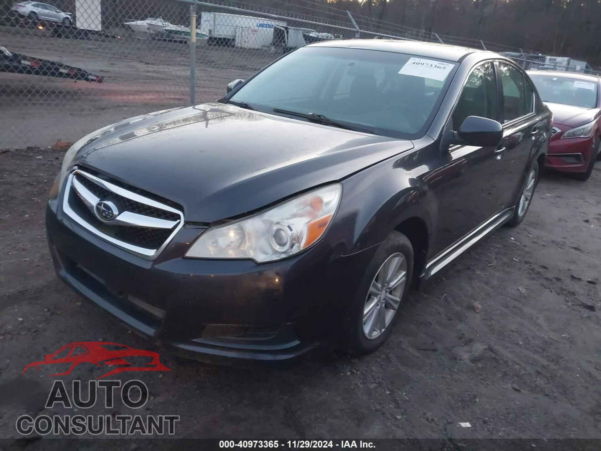 SUBARU LEGACY 2012 - 4S3BMAC62C1014810