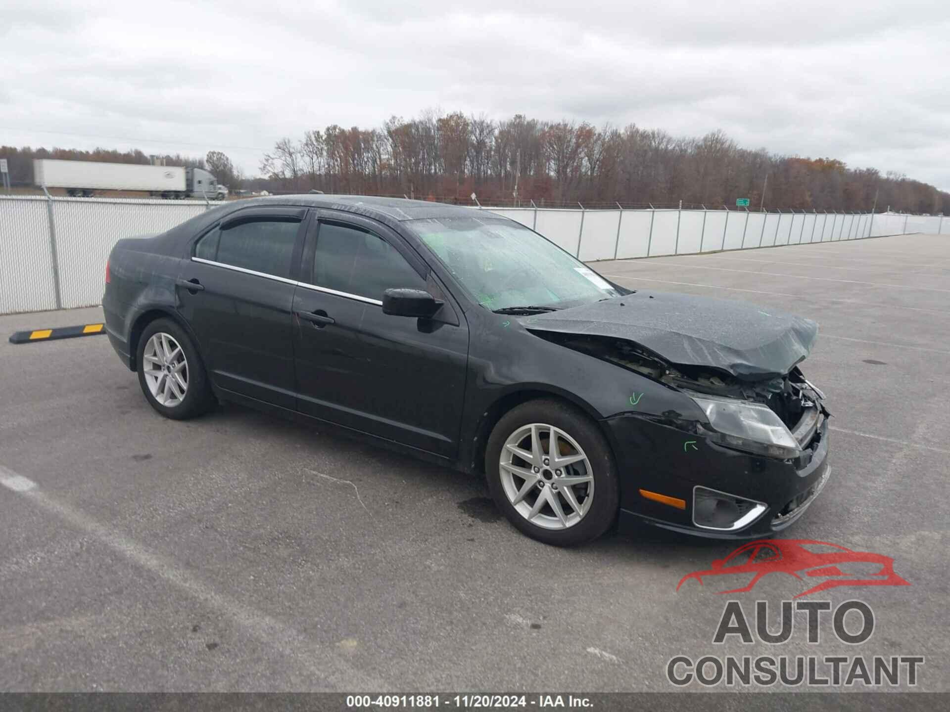 FORD FUSION 2012 - 3FAHP0JA6CR289398