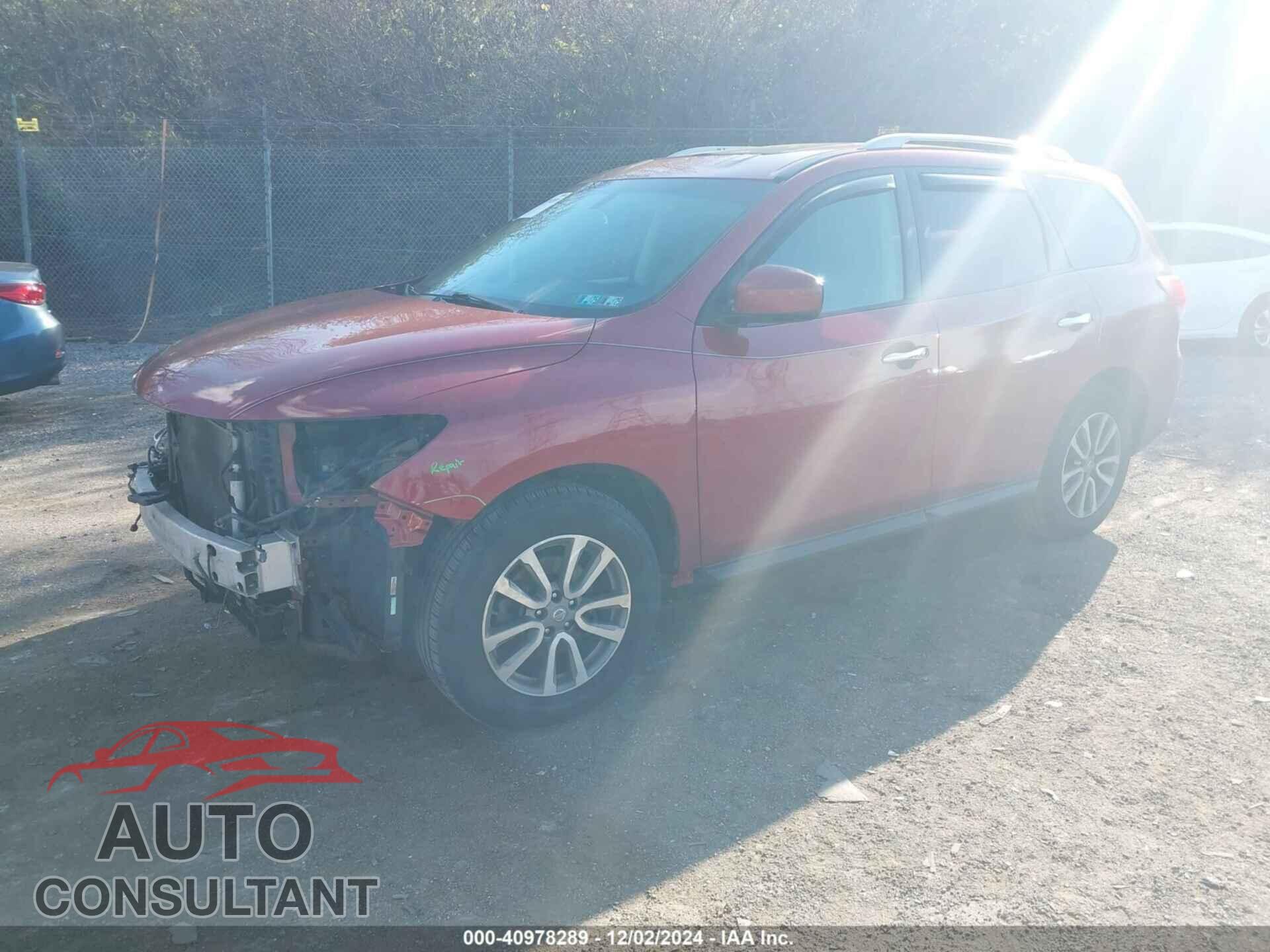 NISSAN PATHFINDER 2015 - 5N1AR2MN0FC610155