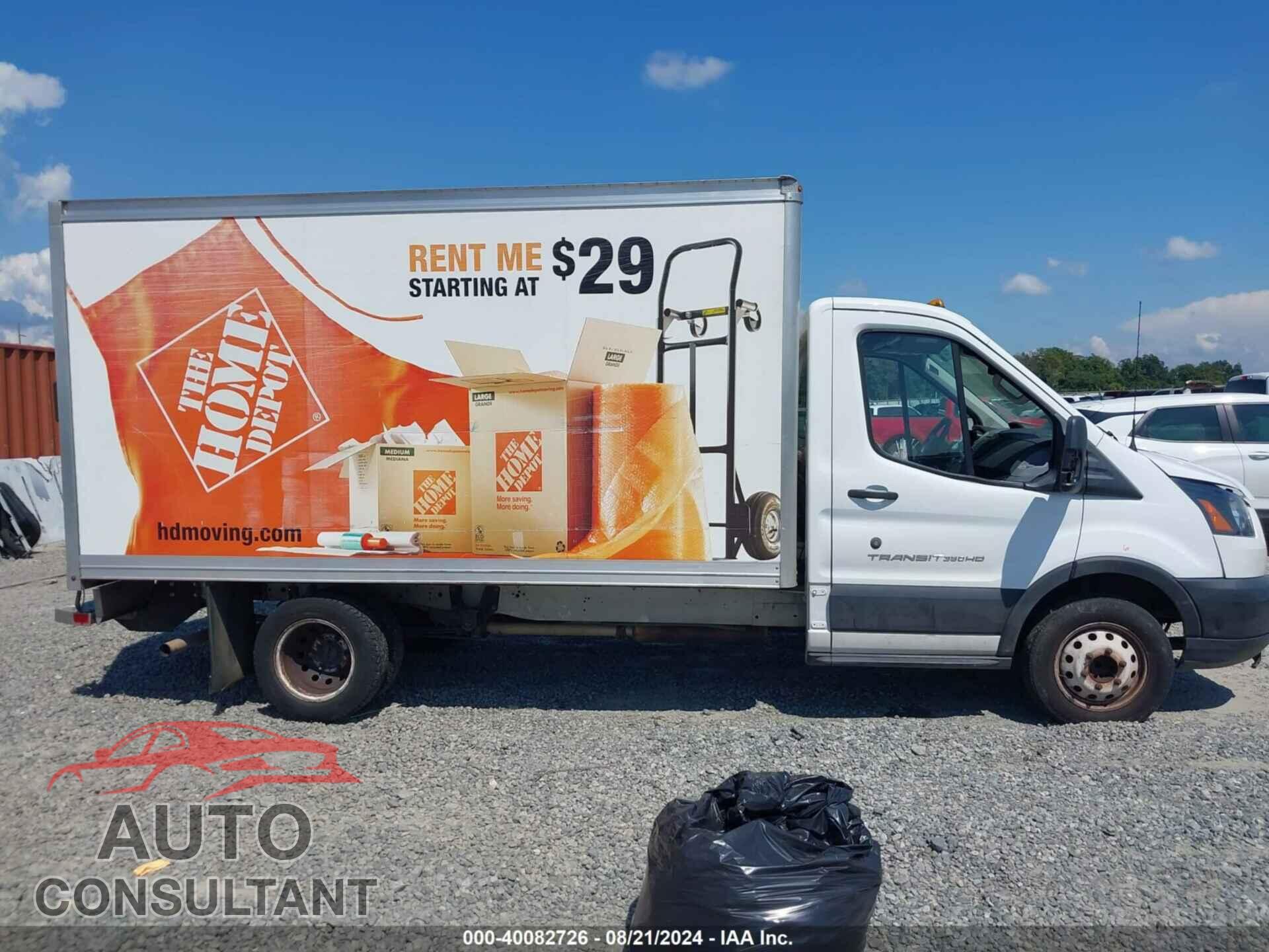 FORD TRANSIT-350 CAB 2019 - 1FDBF8ZM5KKA89837