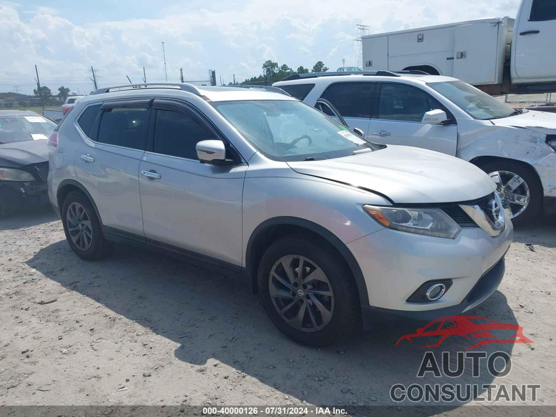 NISSAN ROGUE 2016 - 5N1AT2MT8GC762170