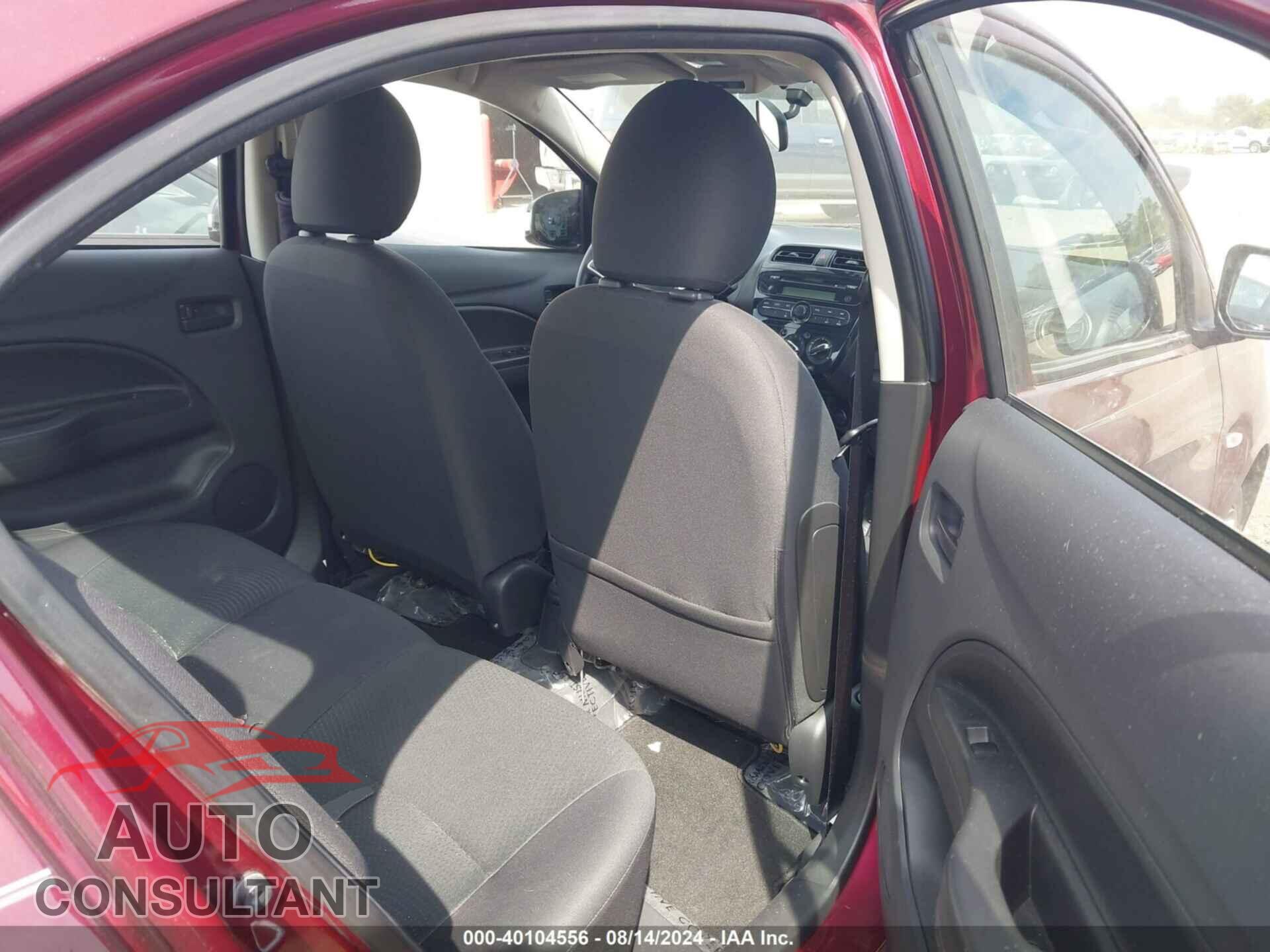 MITSUBISHI MIRAGE 2017 - ML32F3FJ0HHF15382