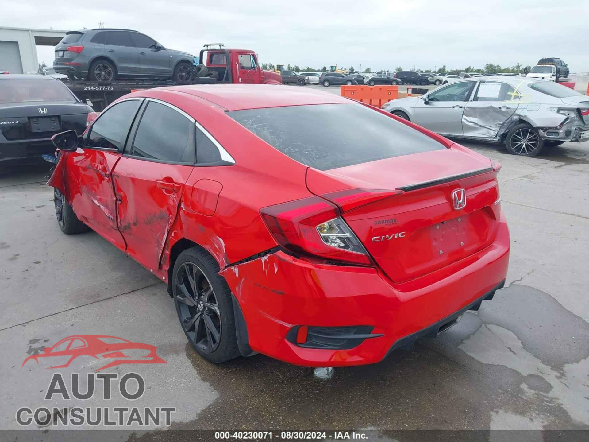 HONDA CIVIC 2019 - 2HGFC2F88KH516651