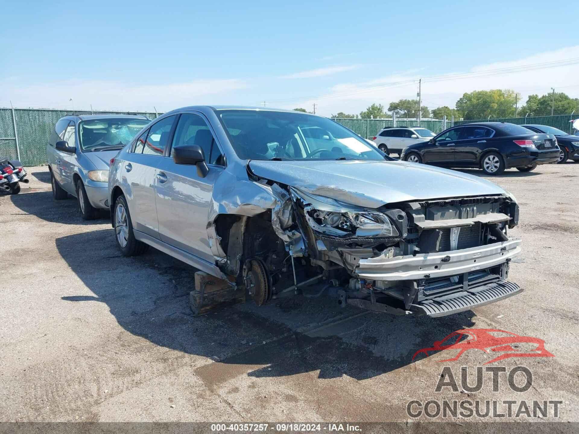 SUBARU LEGACY 2016 - 4S3BNAA66G3035413