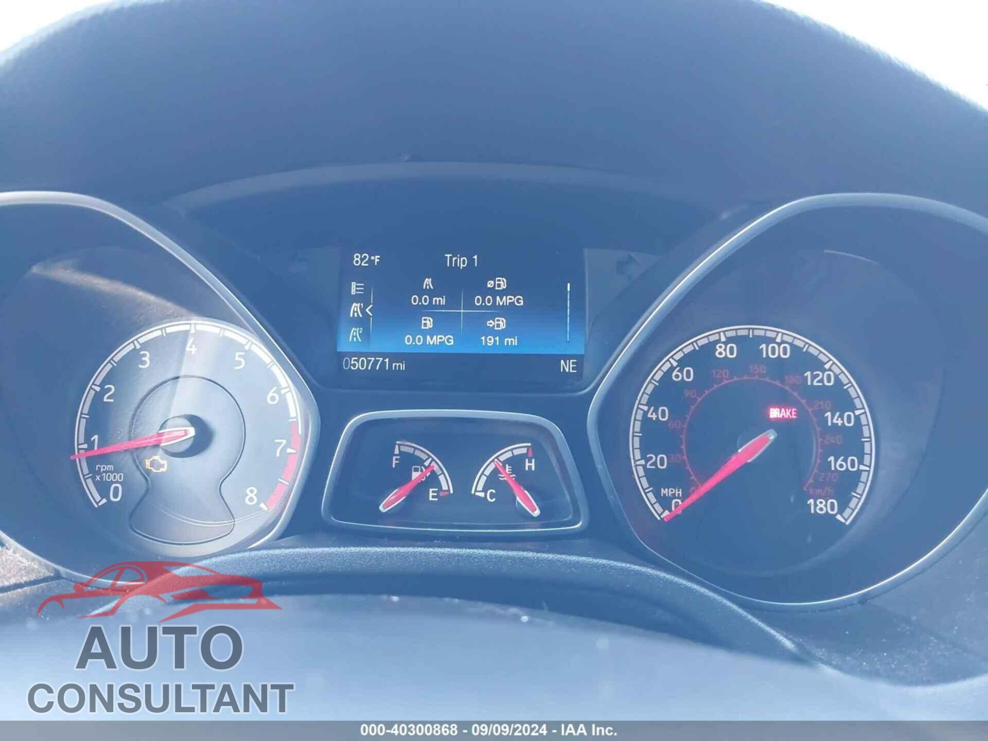 FORD FOCUS ST 2018 - 1FADP3L90JL242995