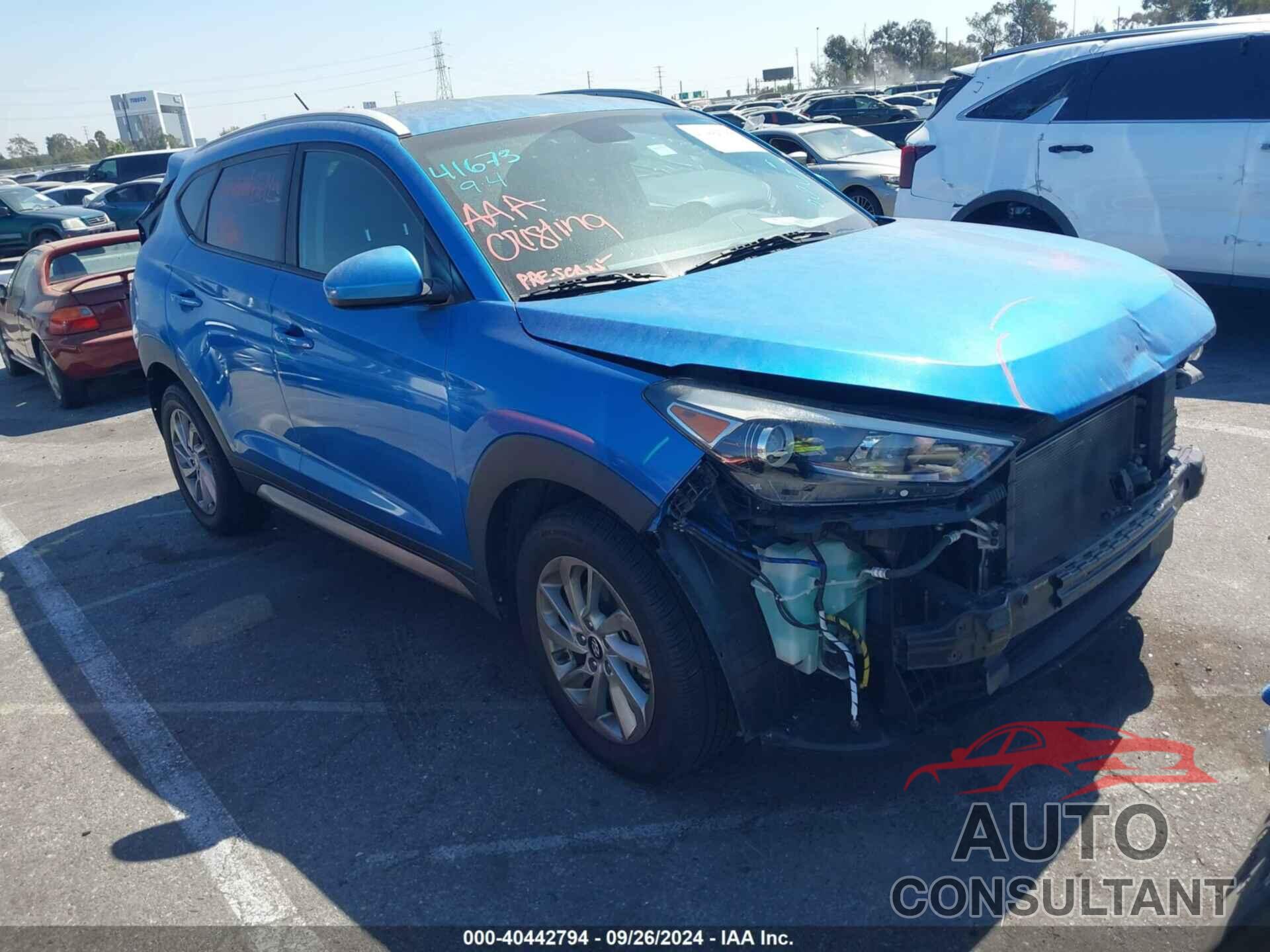 HYUNDAI TUCSON 2017 - KM8J33A41HU317395