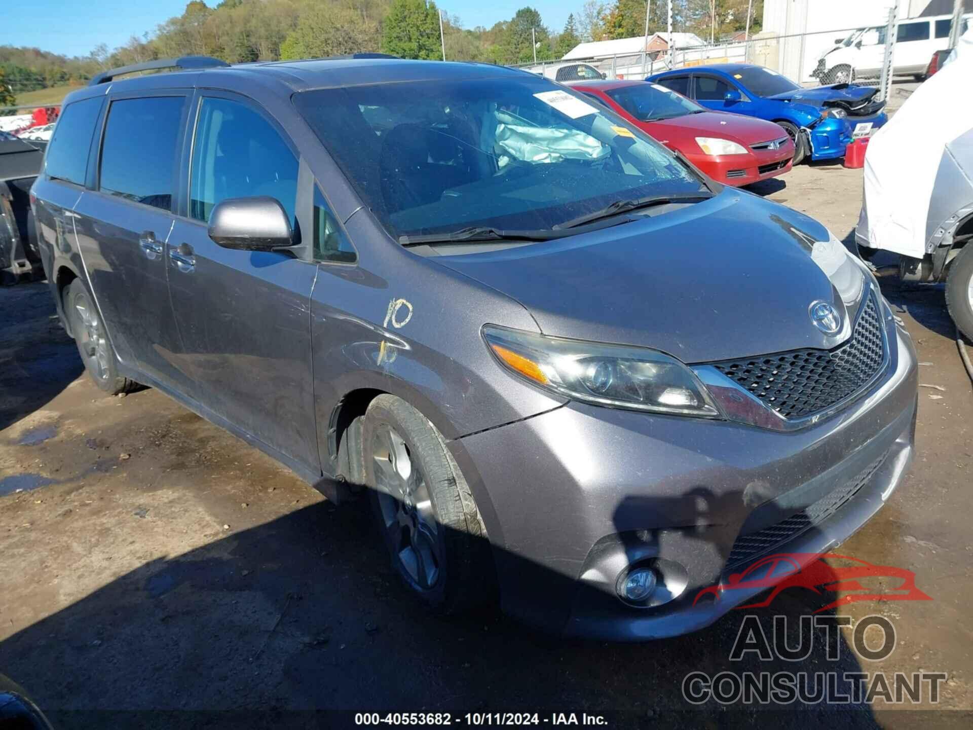 TOYOTA SIENNA 2016 - 5TDXK3DC4GS737336