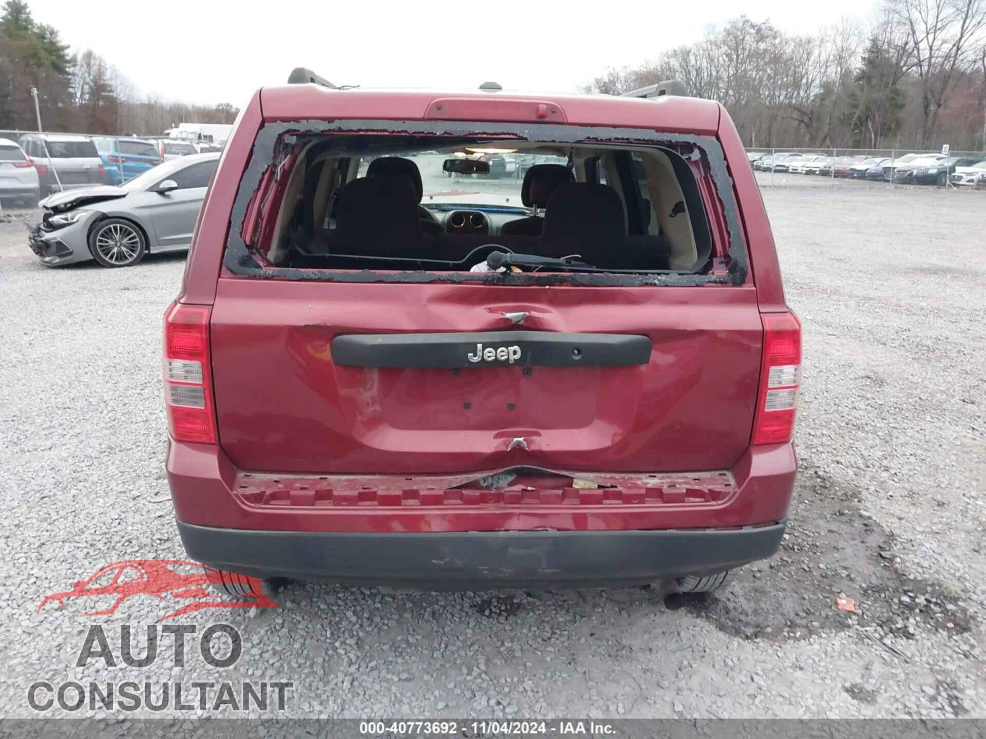JEEP PATRIOT 2016 - 1C4NJPBA2GD754666