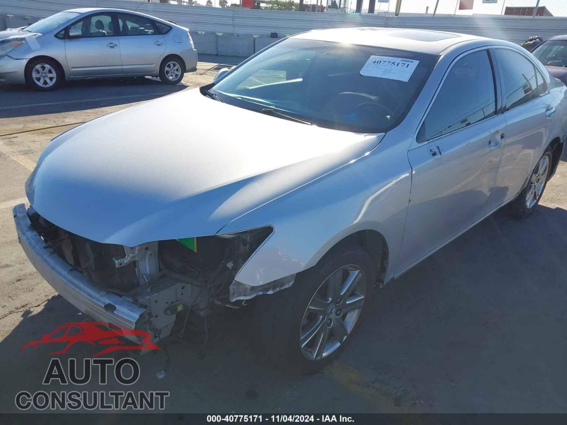 LEXUS ES 2009 - JTHBJ46G492300917