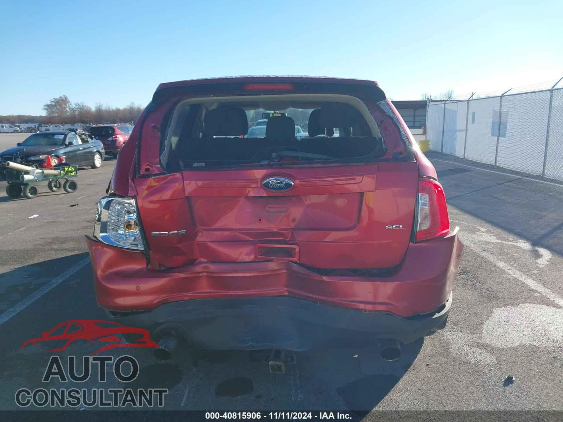 FORD EDGE 2012 - 2FMDK3JC0CBA45377