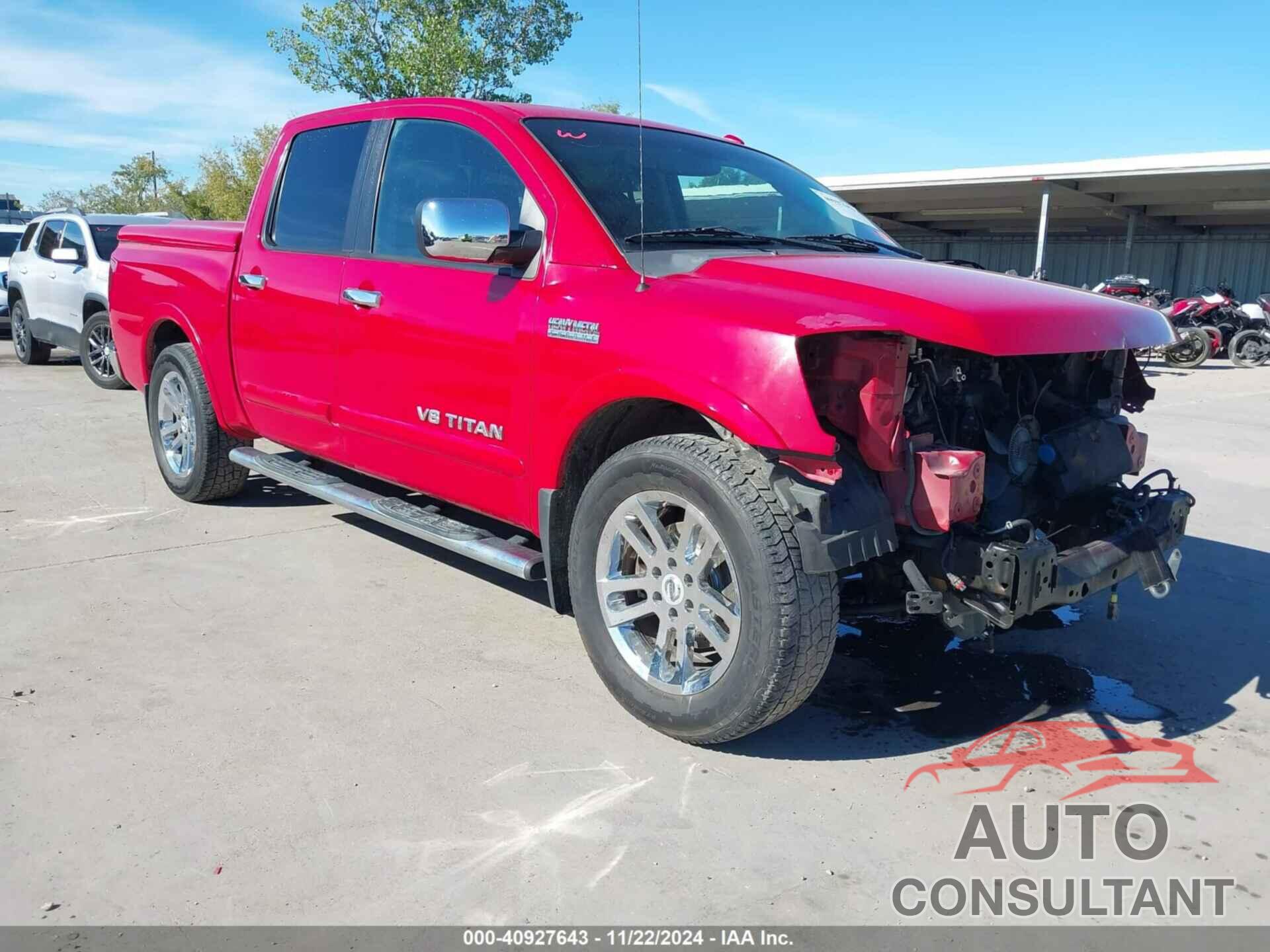 NISSAN TITAN 2012 - 1N6BA0ED2CN308535